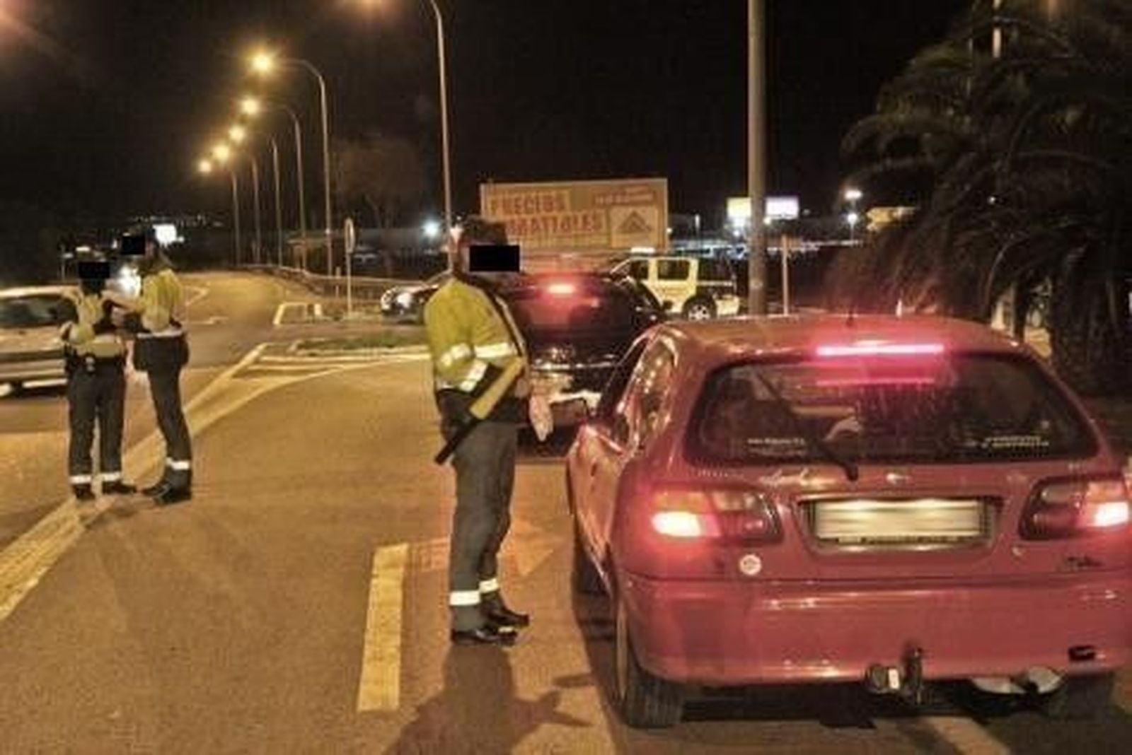 La Guardia Civil detiene a un conductor en Vitigudino con el triple de alcohol permitido