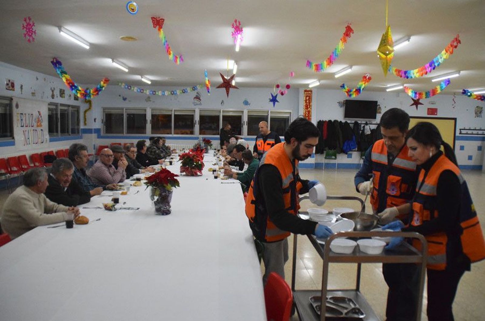 Cena nochebuena proteccion civil