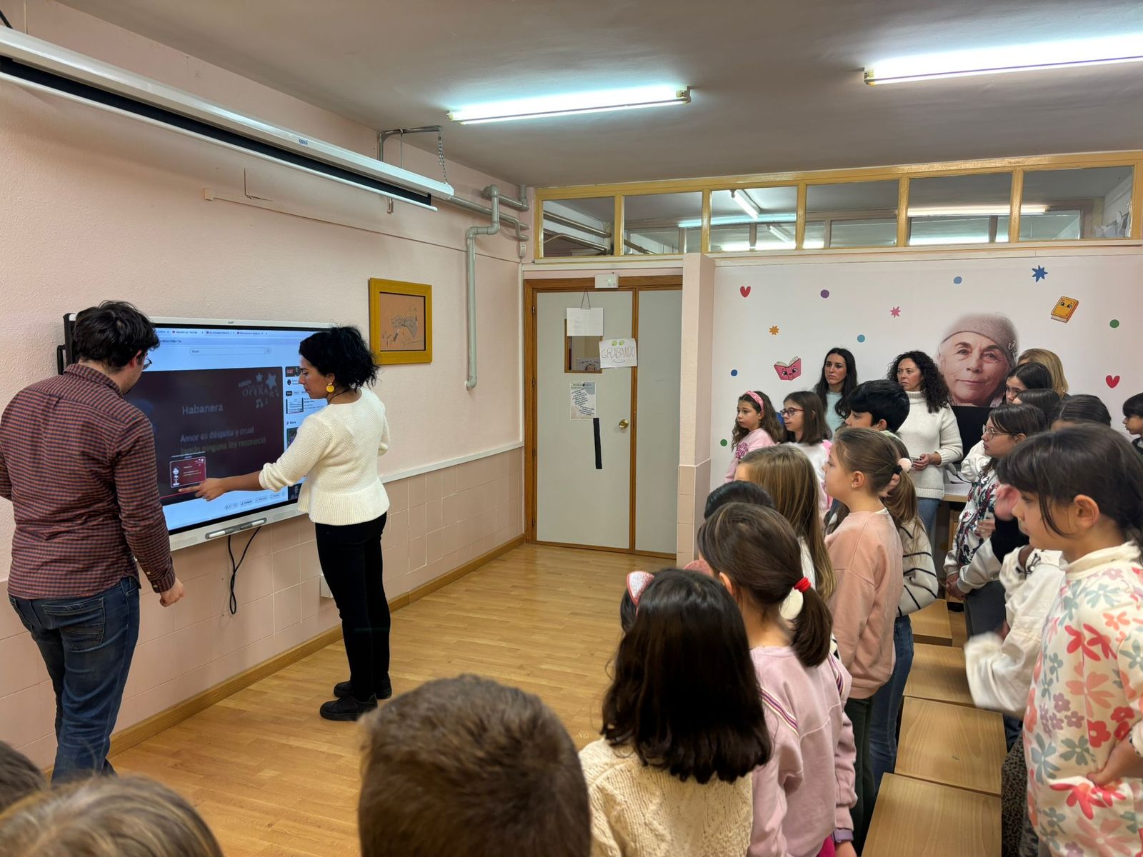Segunda fase de 'Ópera Kids' en el colegio Carmen Martín Gaite Segunda fase de 'Ópera Kids' en el colegio Carmen Martín Gaite