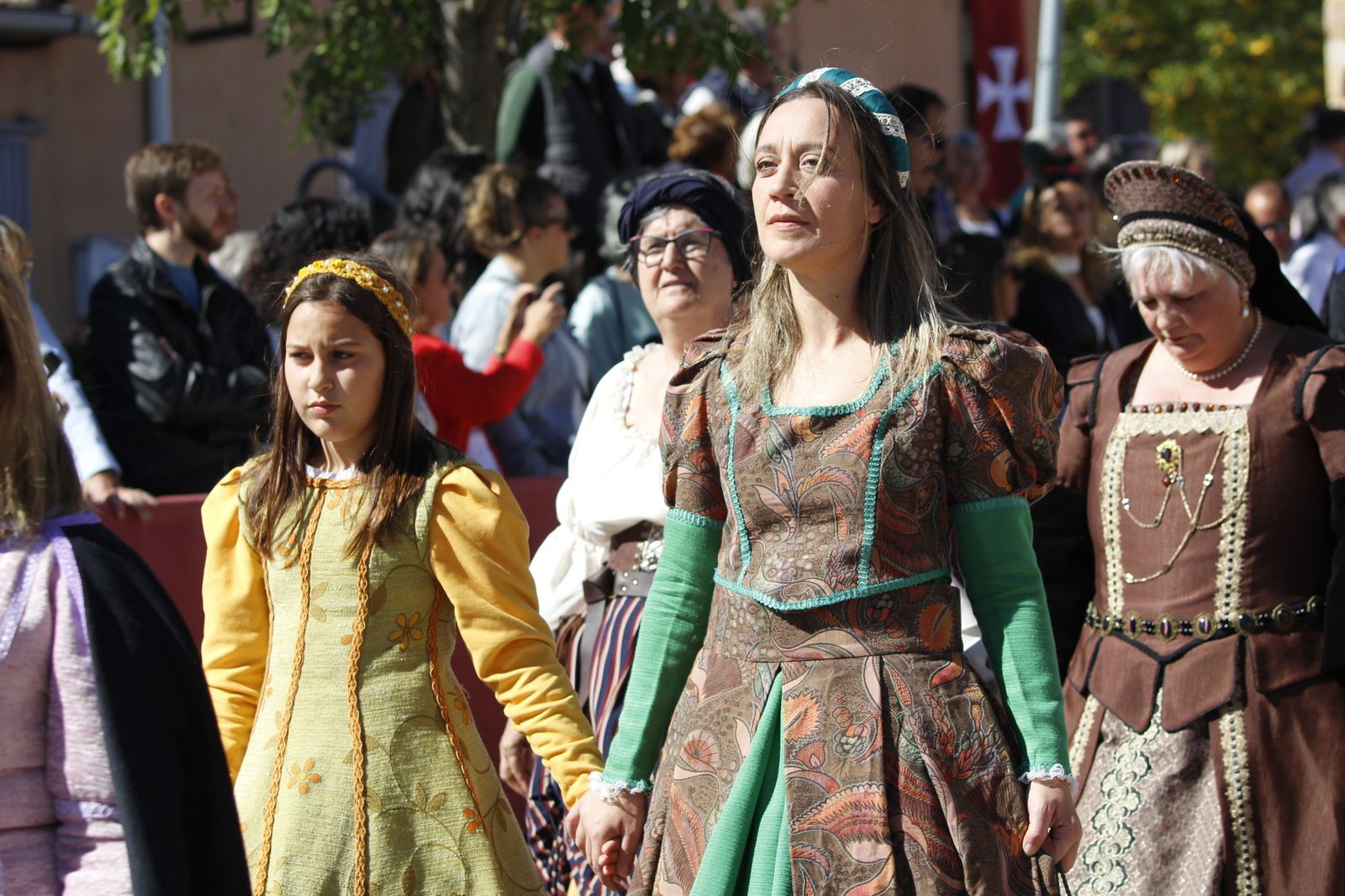 Aldeatejada vuelve a disfrutar de su mercado medieval por las Vísperas Nupciales