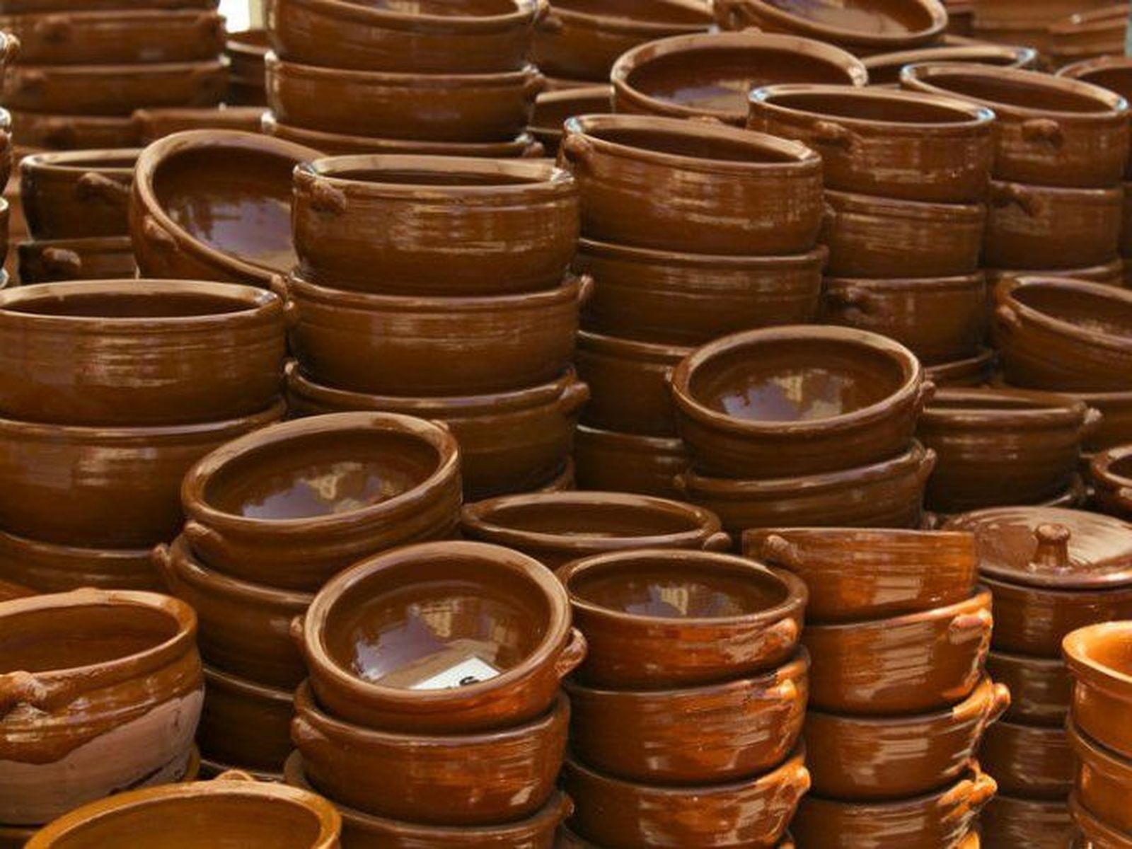 Cazuelas de barro