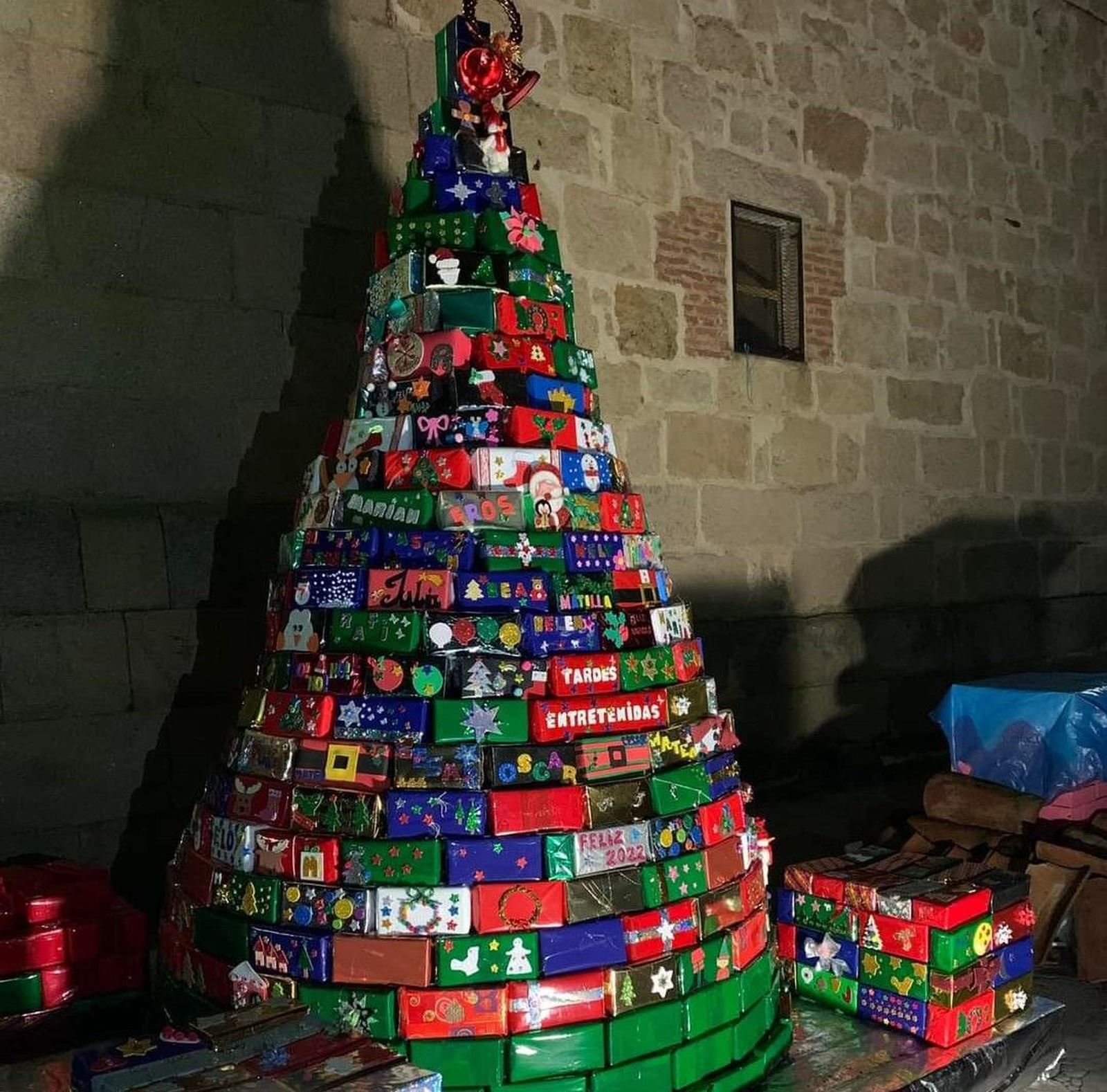 Matilla de los caños, árbol navidad 2021