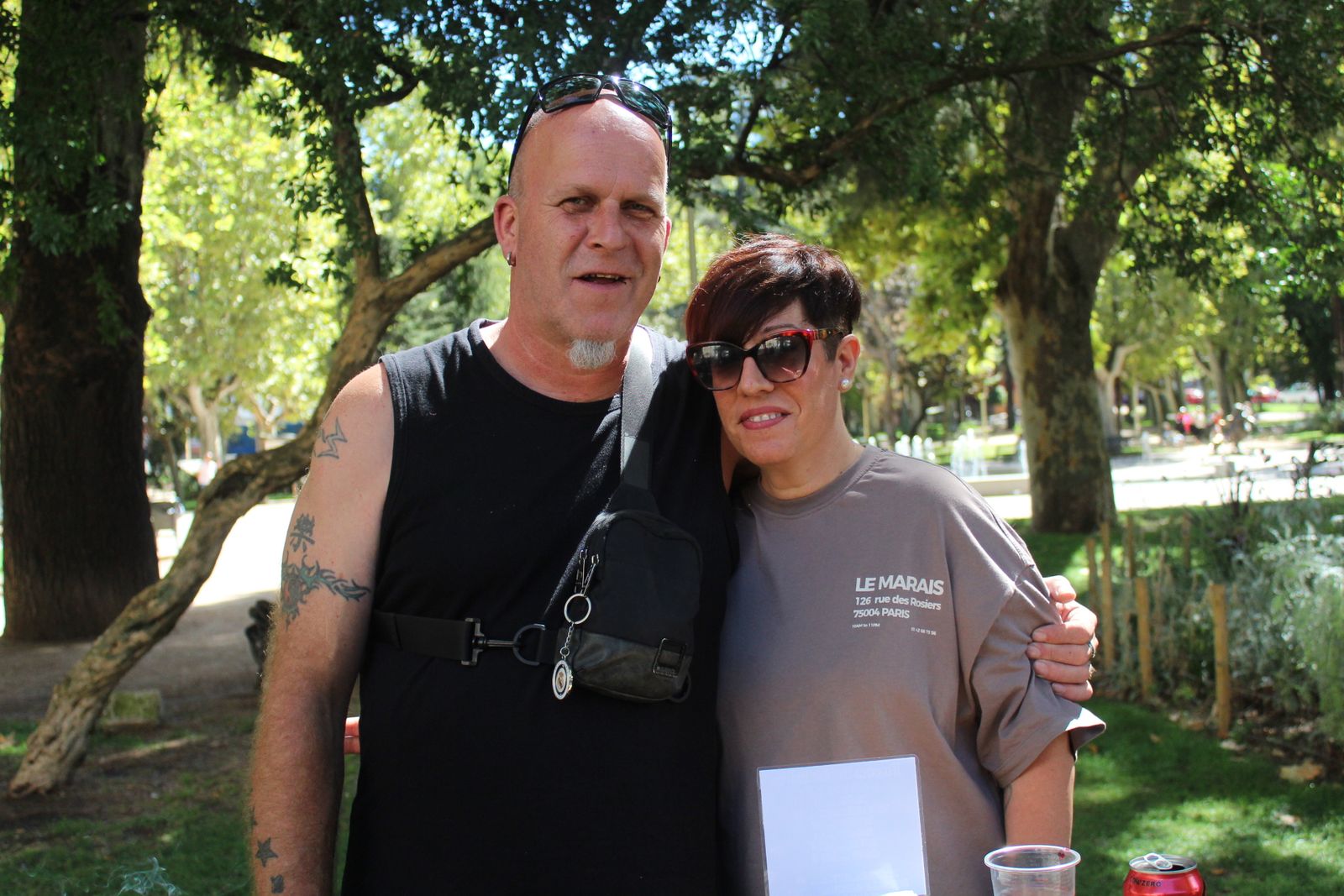 Ambiente en la Feria de Día en el mediodía de este jueves