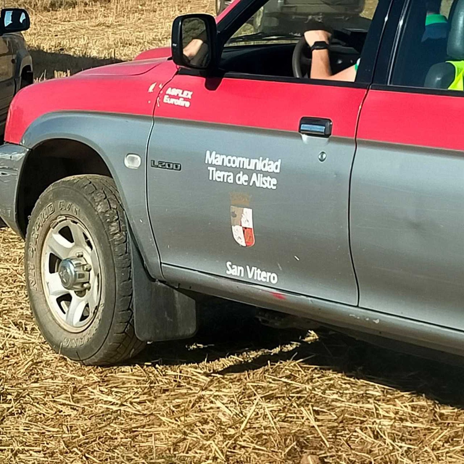 Vehículo de emergencias de San Vitero. Foto PP
