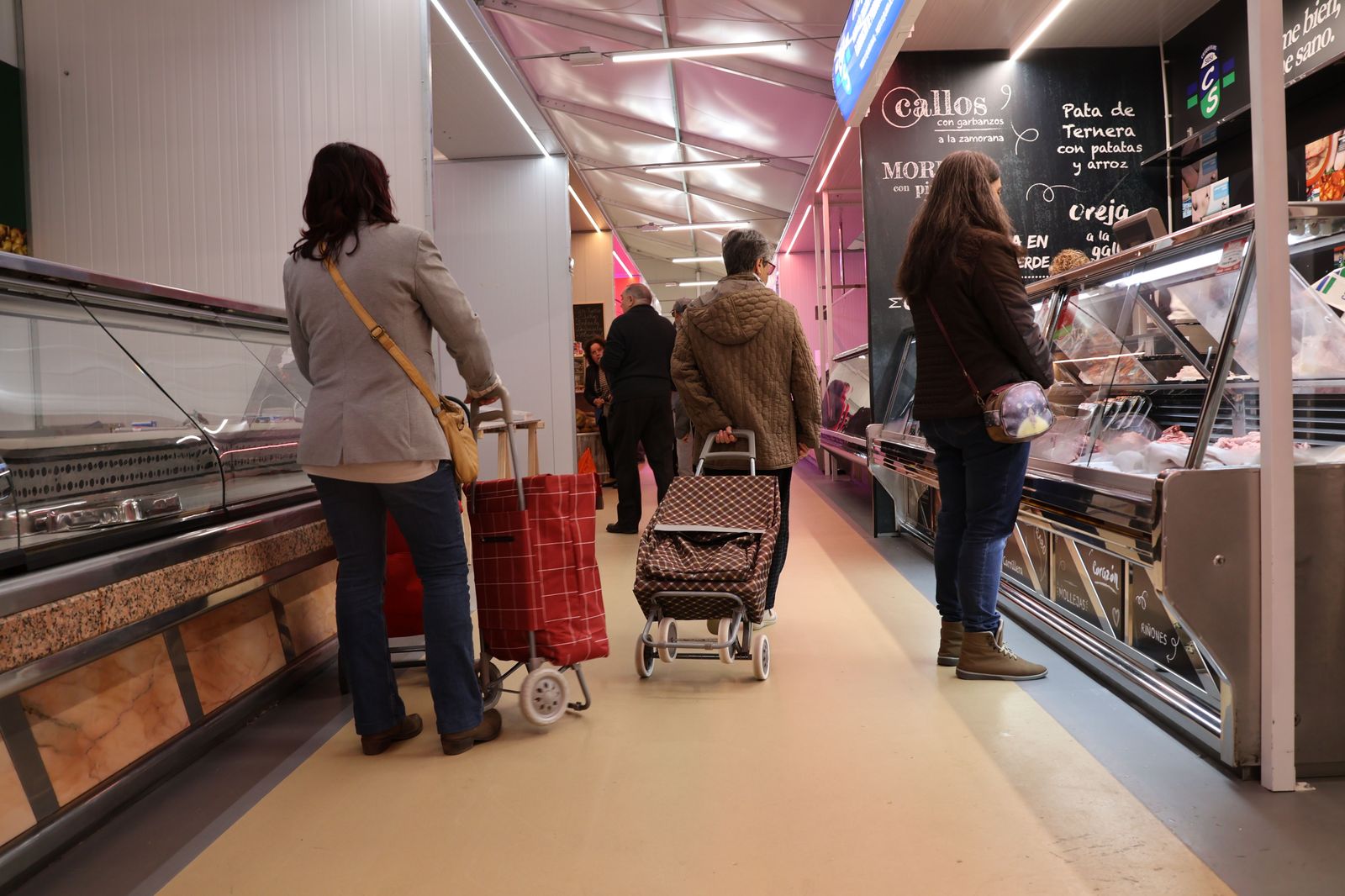 Mercado de Abastos provisional. Archivo