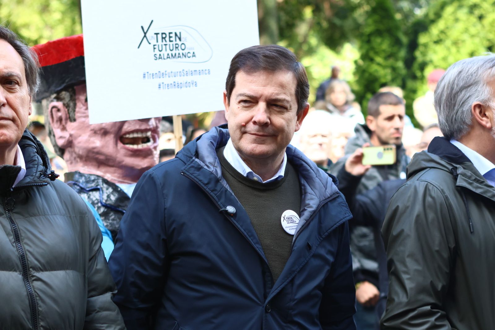 Protesta del 10 de mayo por unas mejores conexiones ferroviarias en Salamanca