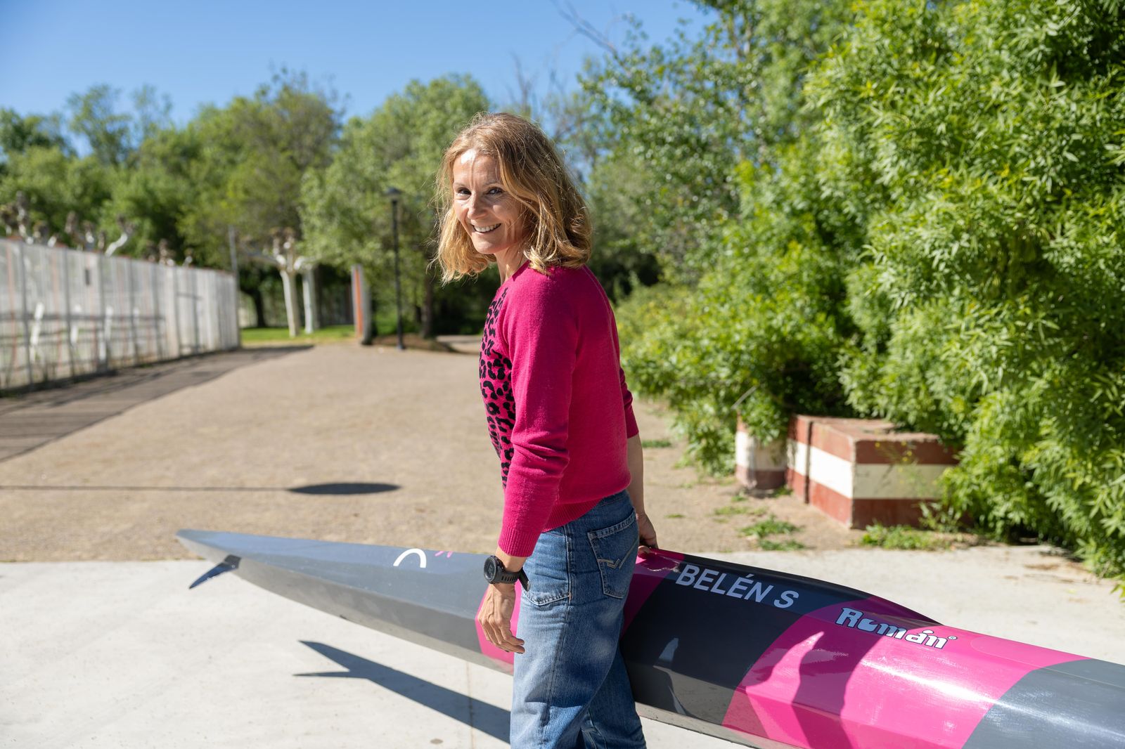 Belén Sánchez, piragüista zamorana y Premio Castilla y León del Deporte 2023.