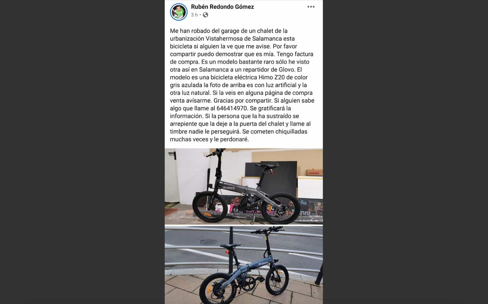 La bicicleta robada