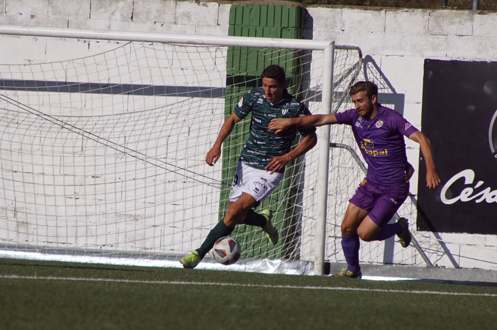 Álvaro Montero, ante el Palencia Cristo Atlético | FOTO SALAMANCA24HORAS.COM
