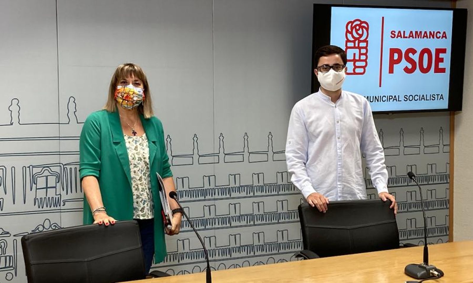 María García y José Luis Mateos