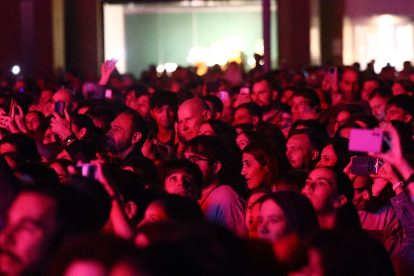 Concierto de Beret en la Plaza de la Concordia