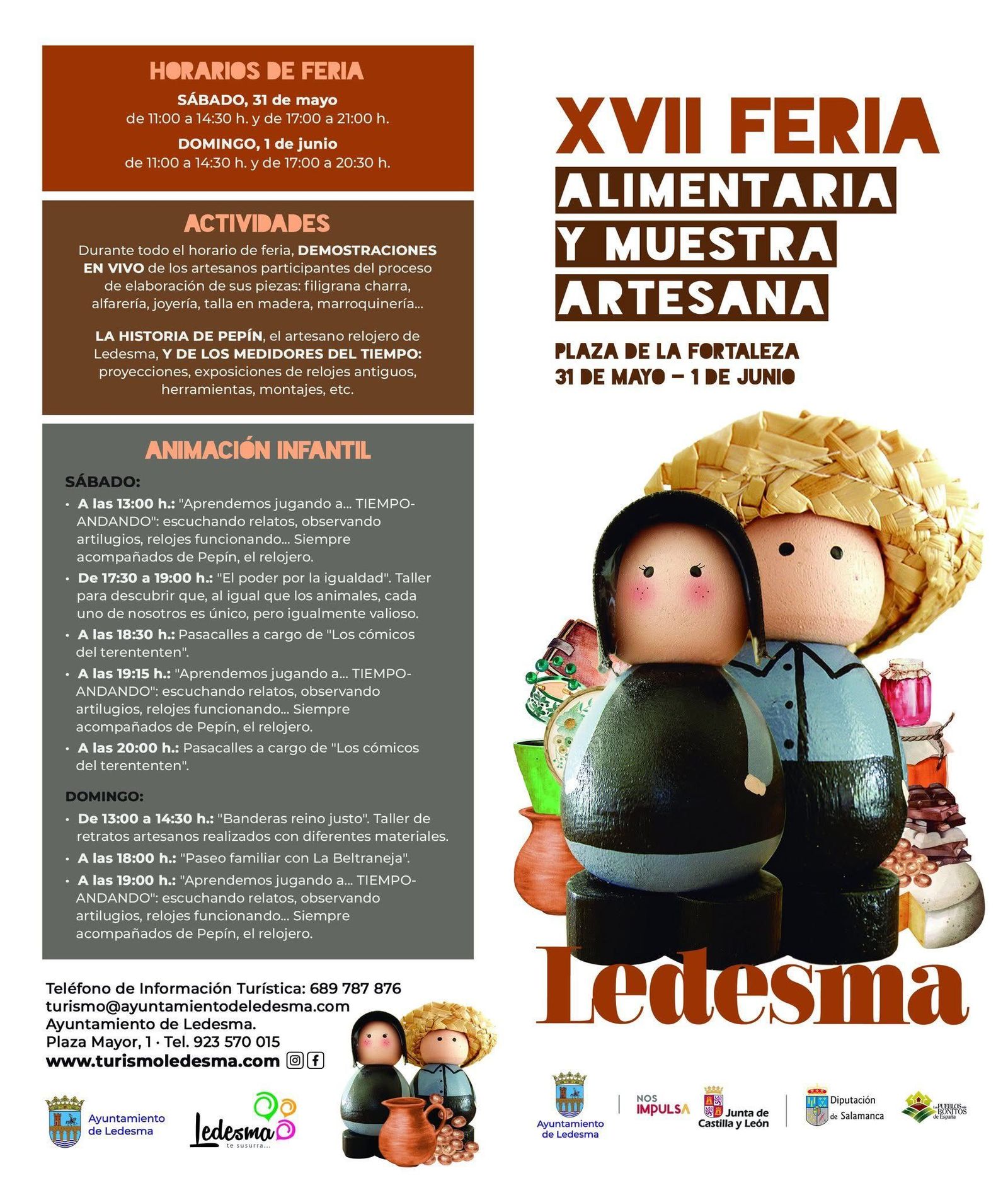 Cartel Feria Ledesma 