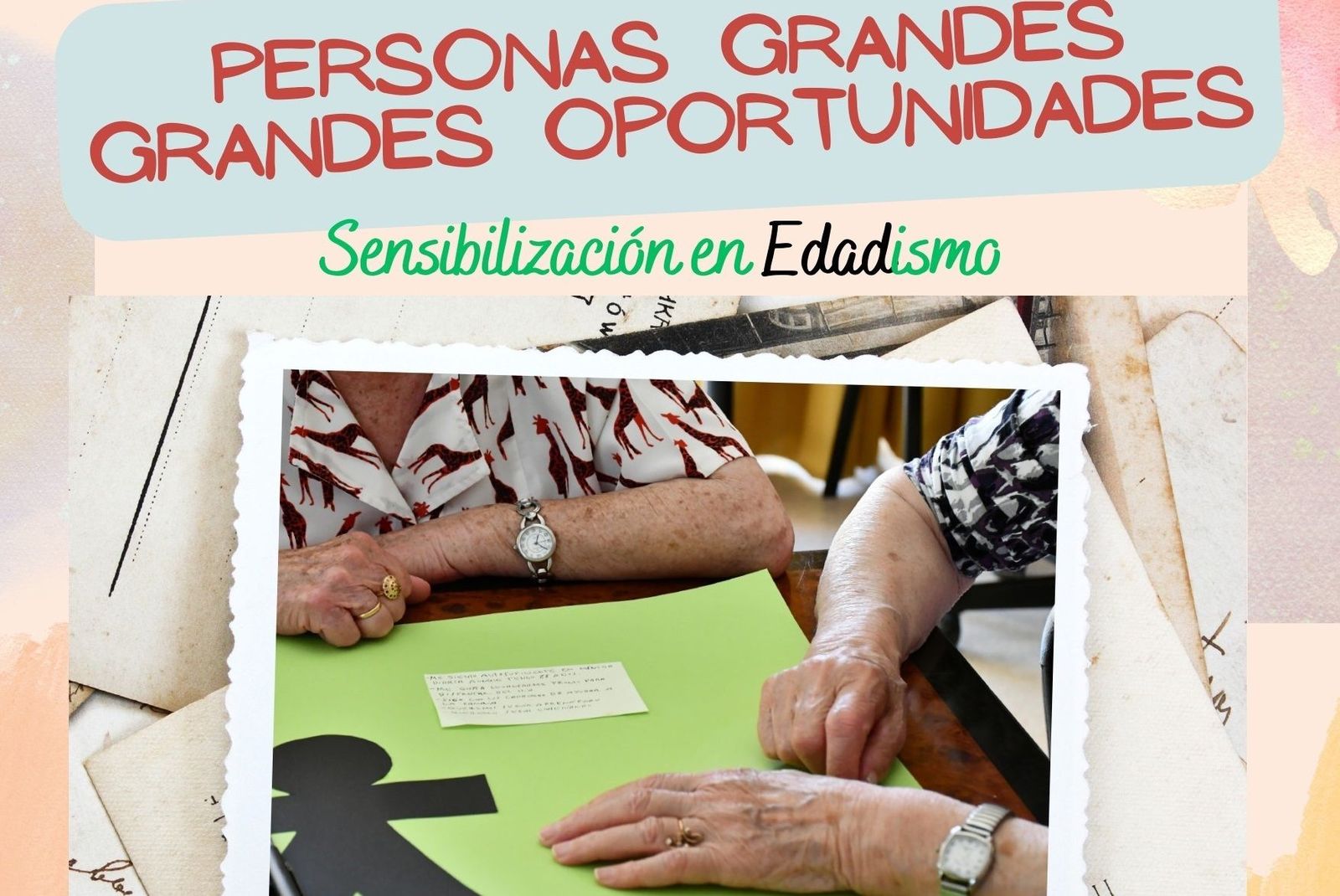 Doñinos cartel exposición fotográfica Edadismo Doñinos cartel exposición fotográfica Edadismo