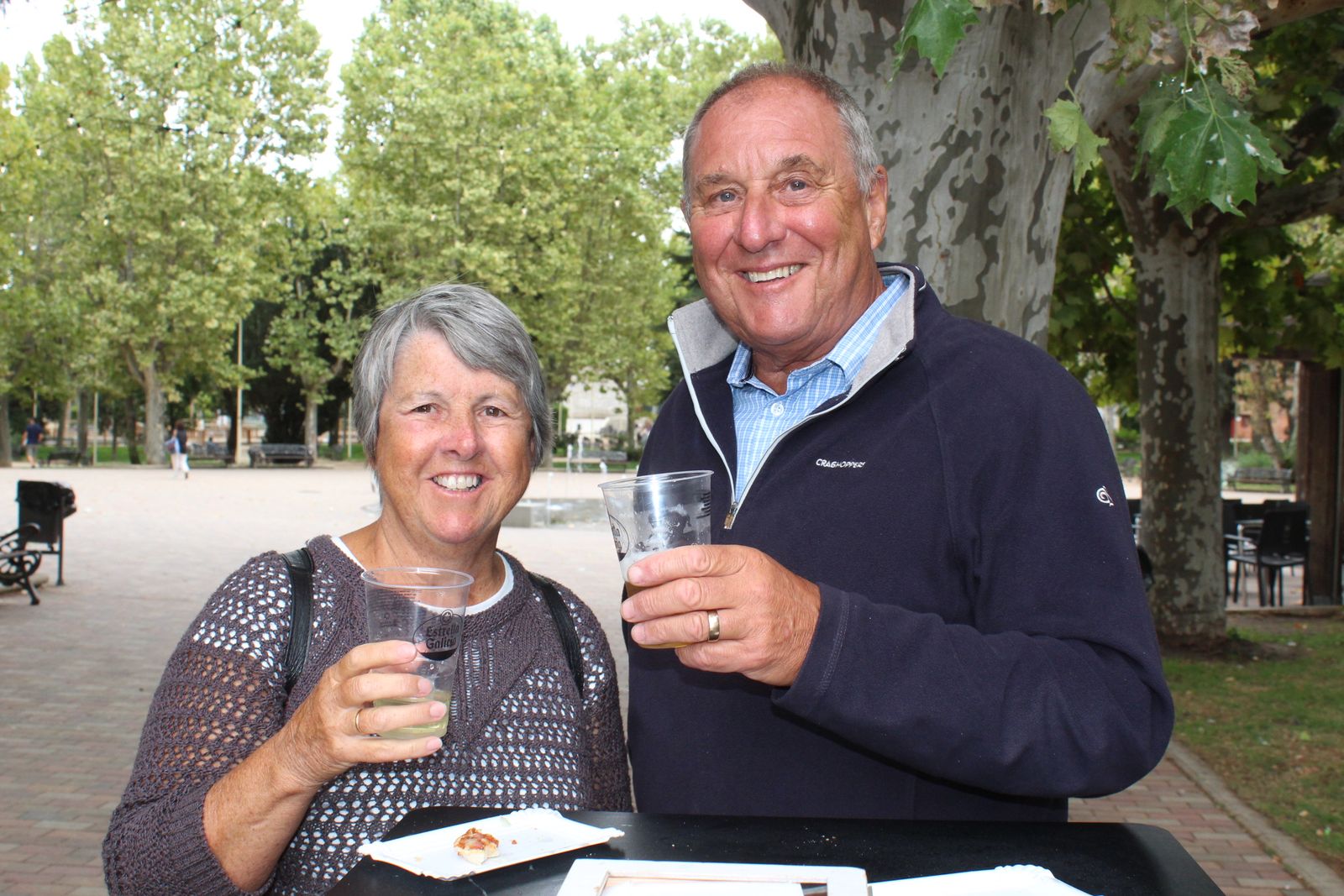 Ambiente en la Feria de Día en el mediodía de este miercoles