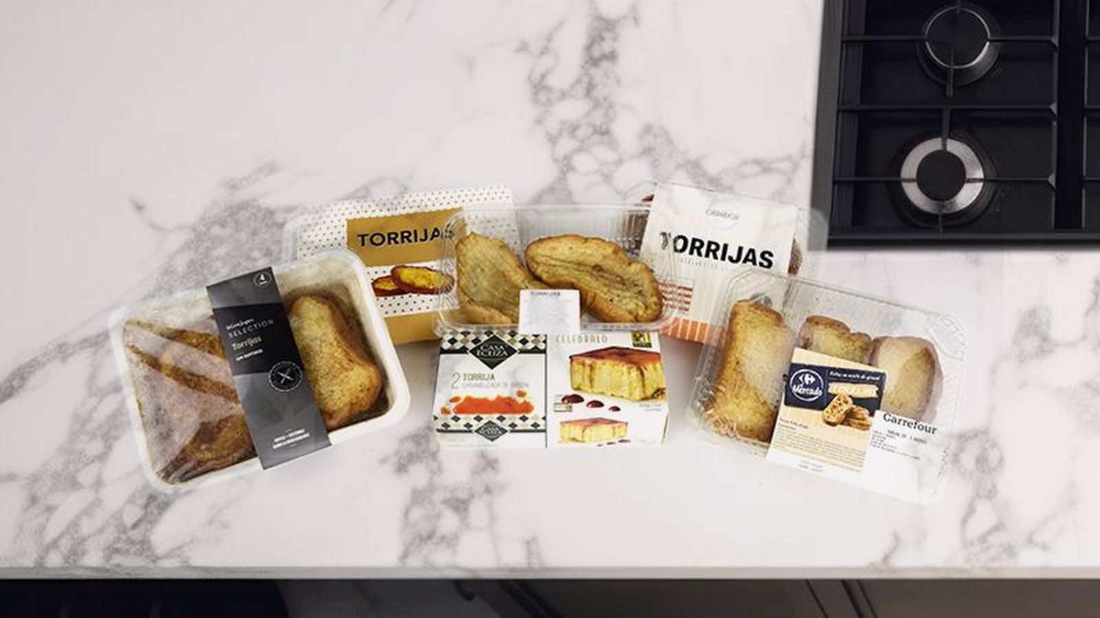 Imagen de torrijas envasadas