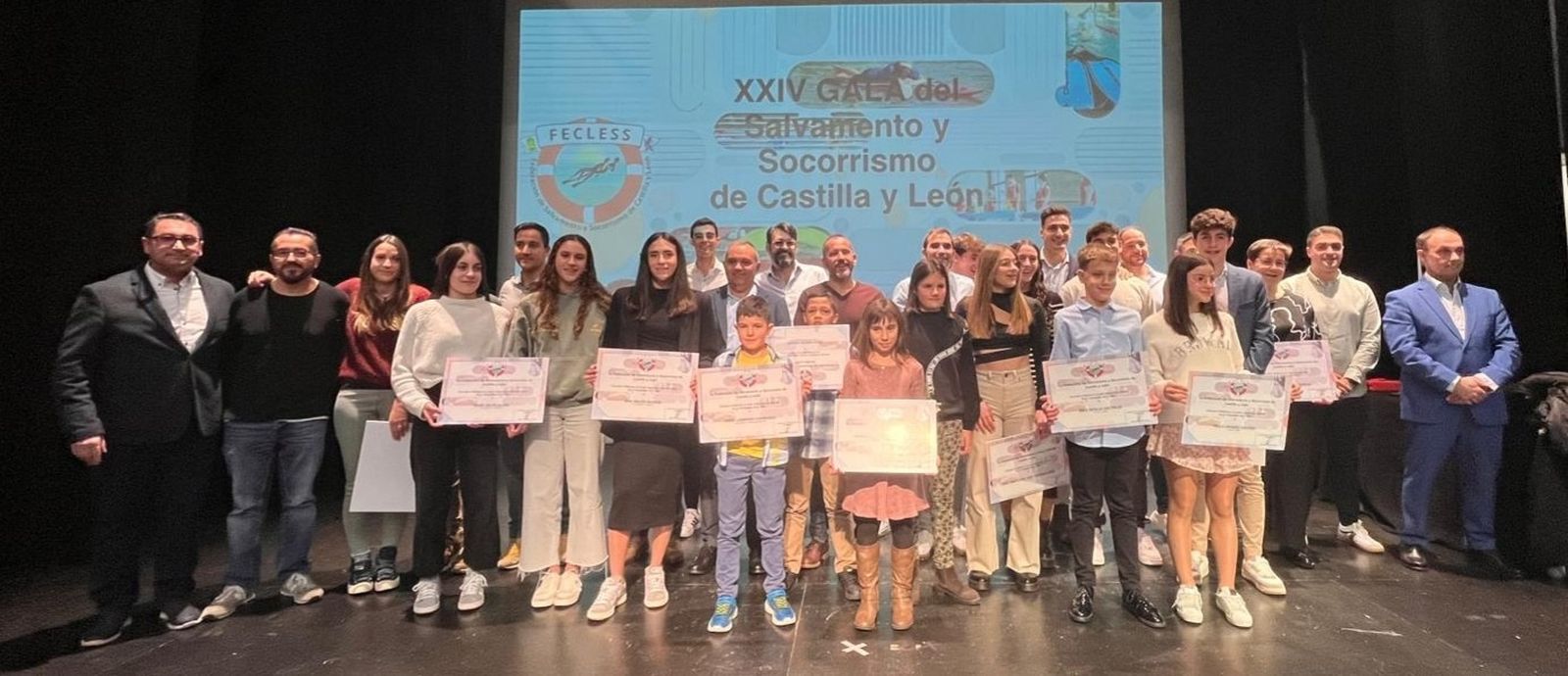 Reconocimientos Gala XXIV de Salvamento y Socorrismo de CyL