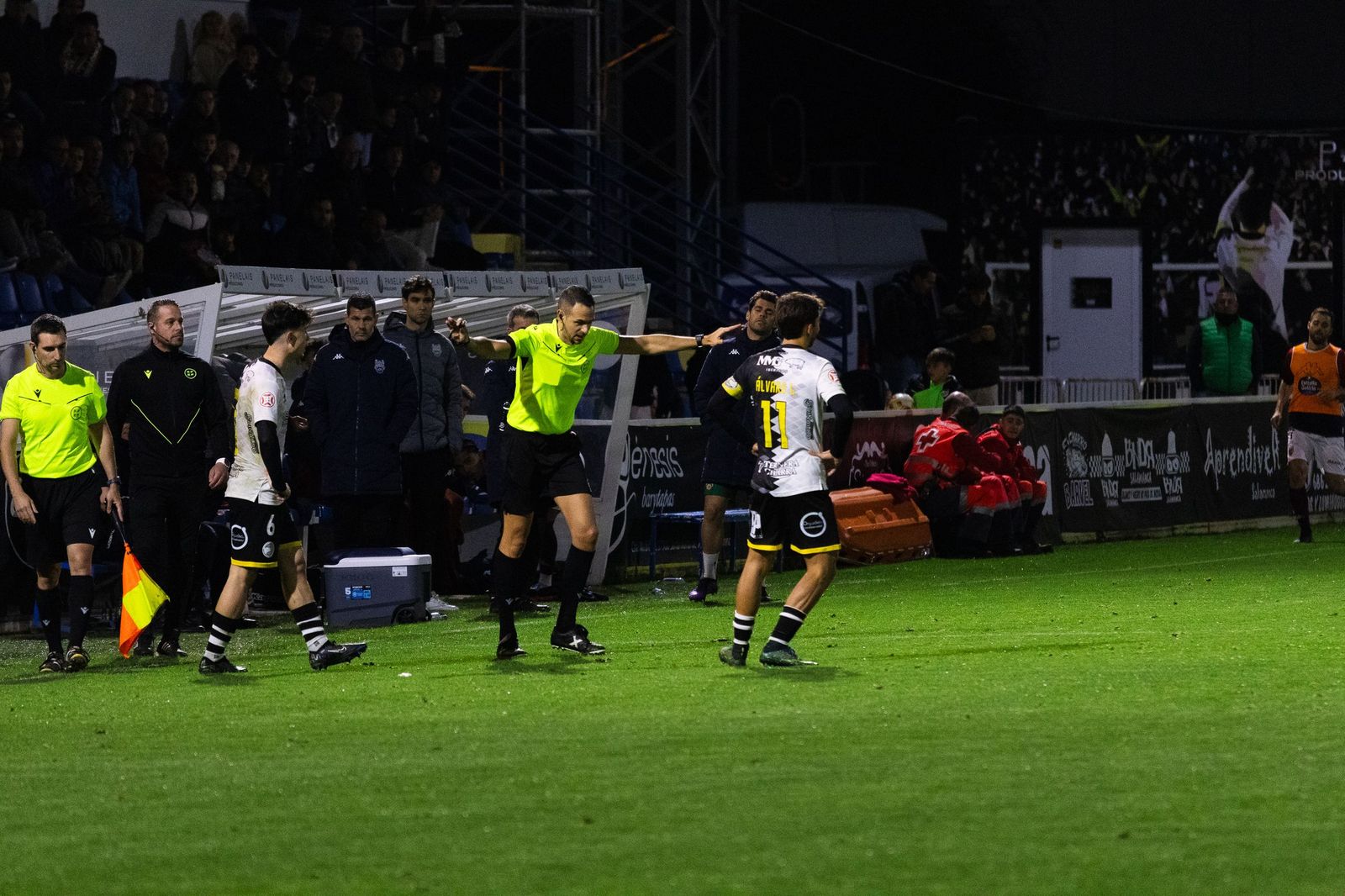Partido entre Unionistas y Pontevedra en el Reina Sofía