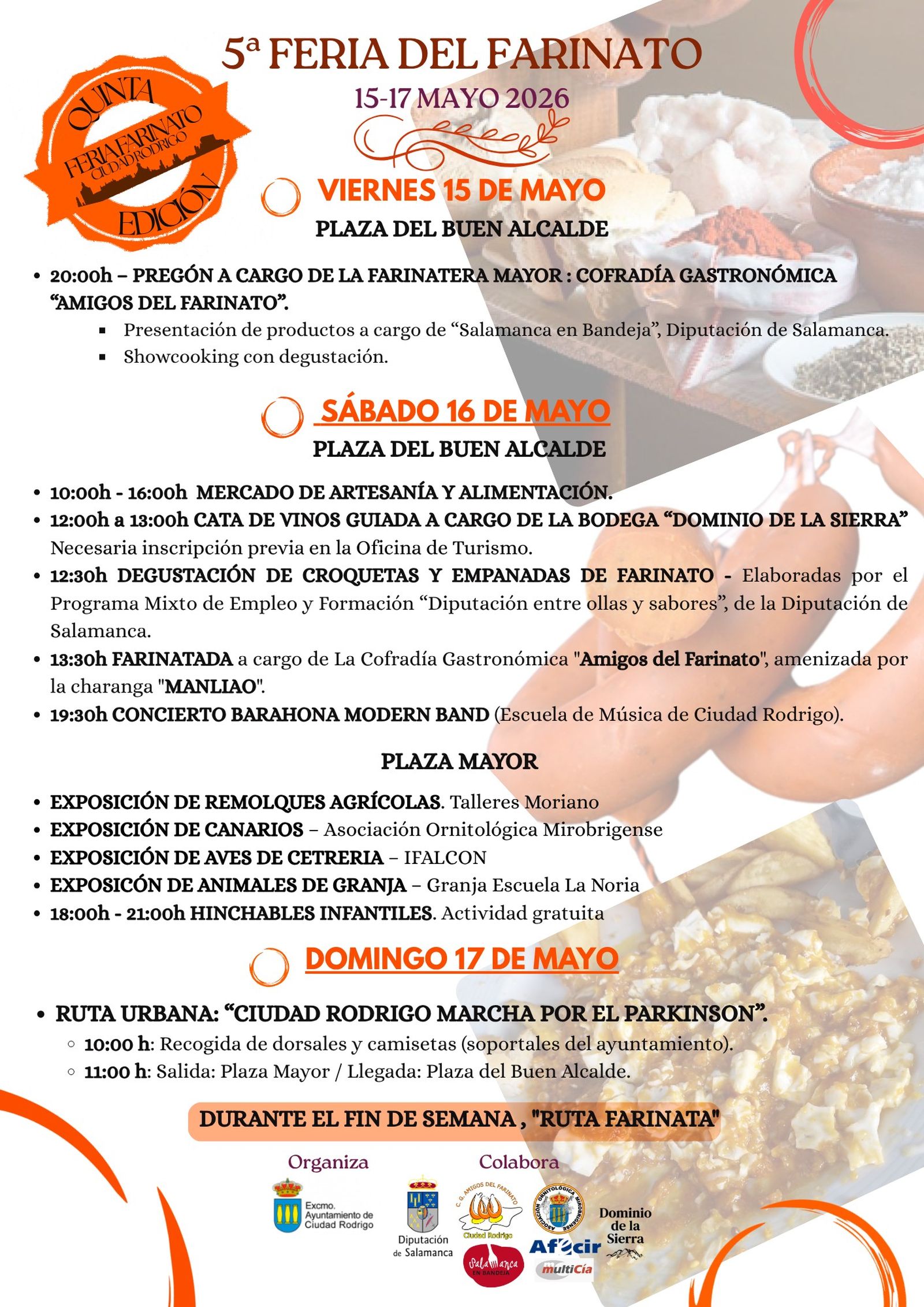 Programa de la Feria del Farinato 2026