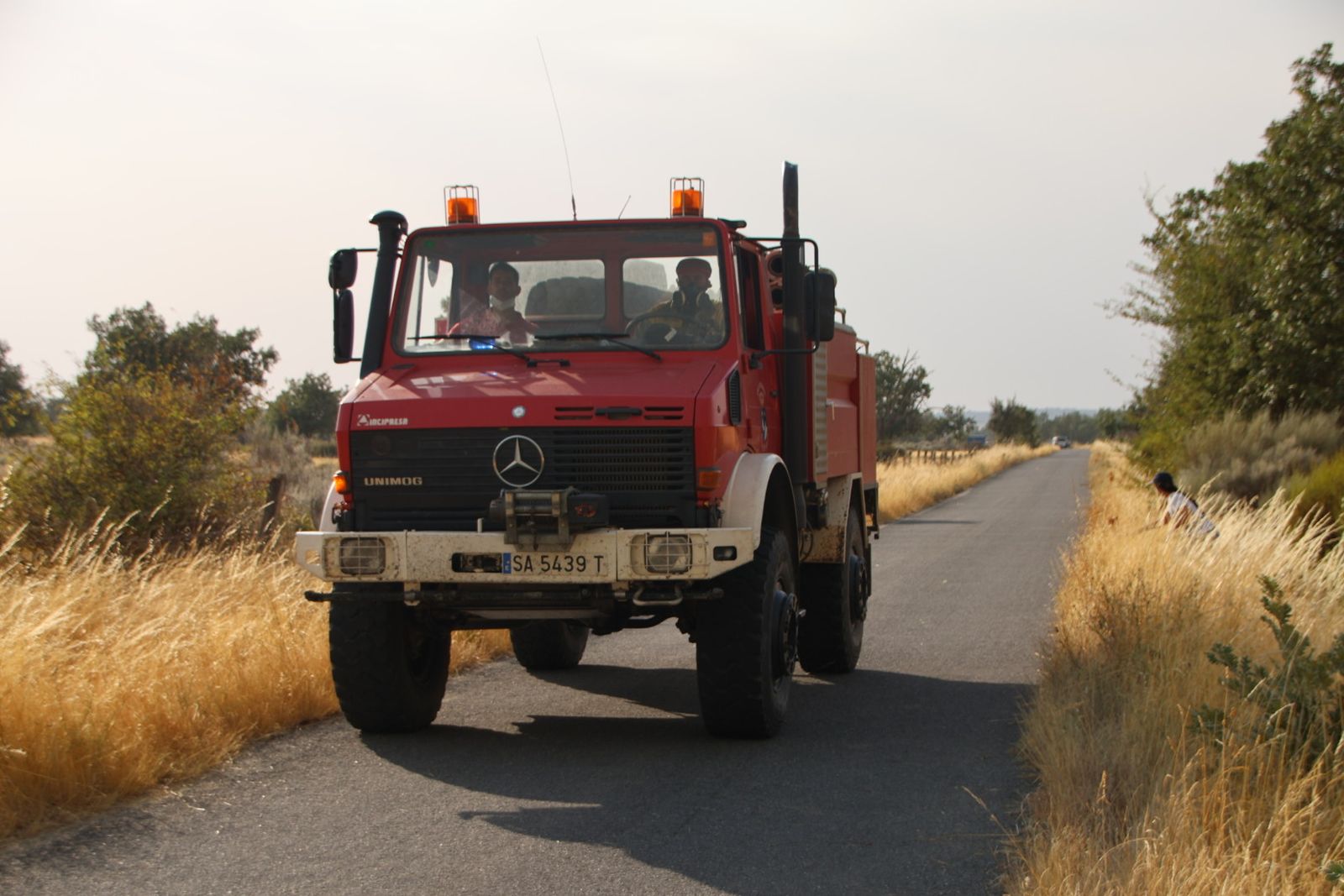 El incendio de Cipérez (IGR2) llega hasta Cerezal de Puertas
