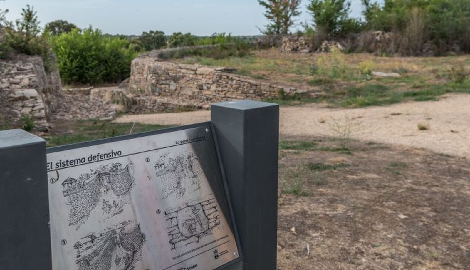 Castro de Yecla de Yeltes. Foto Diputación de Salamanca 