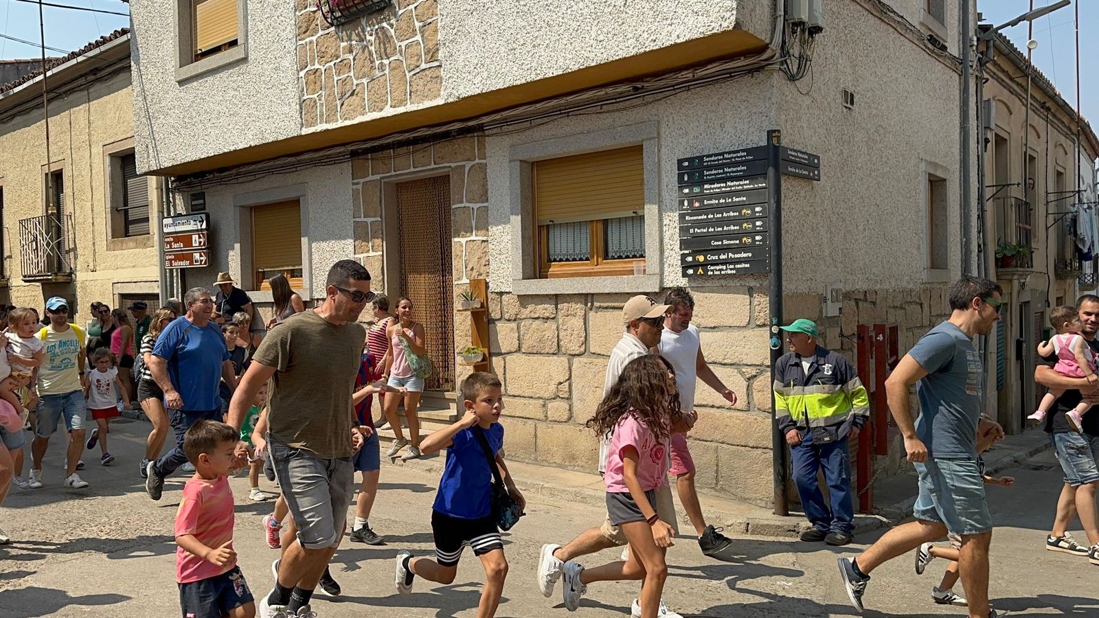 Mini bueyes en Aldeadávila