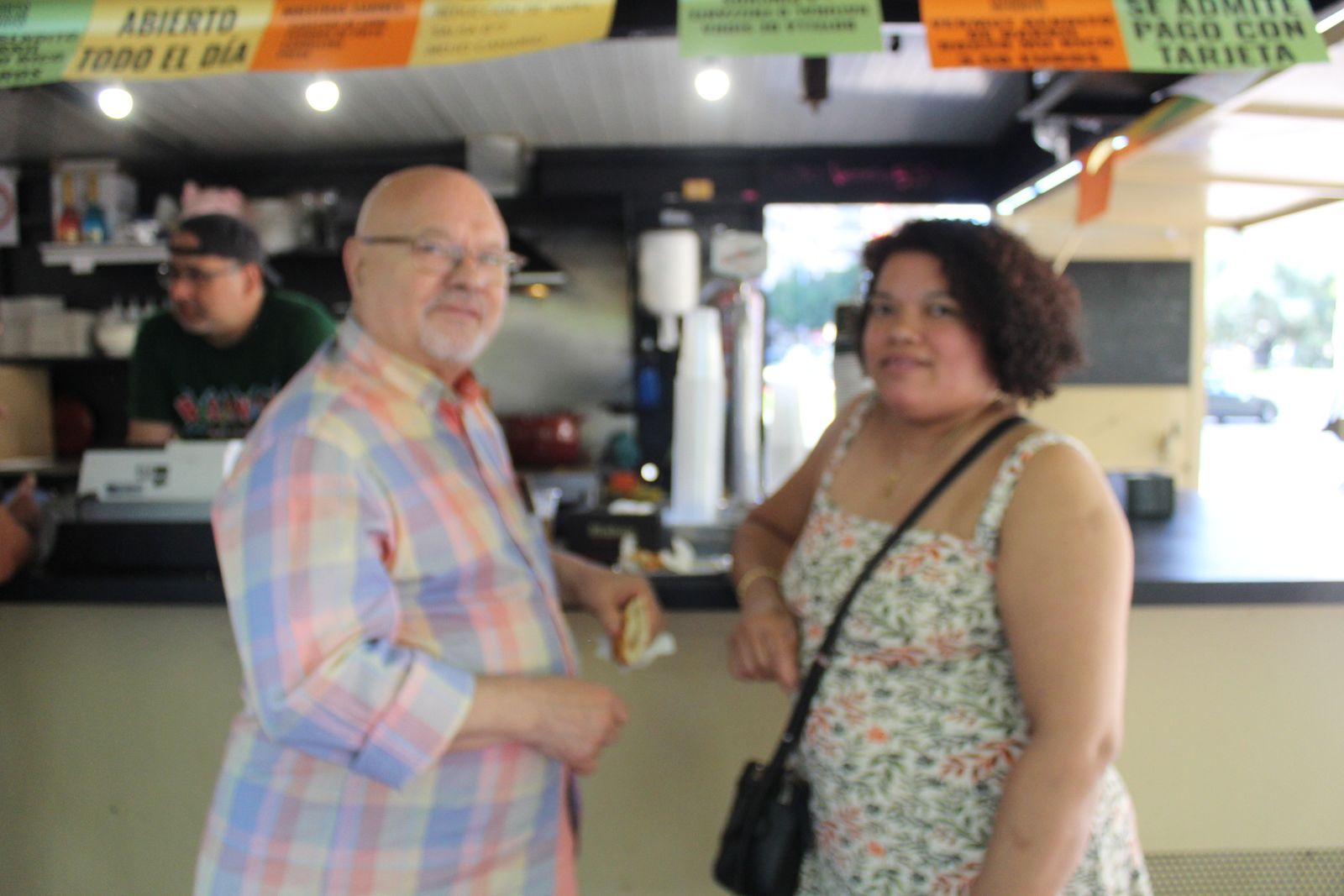 Ambiente en la Feria de Día en el mediodía de este martes