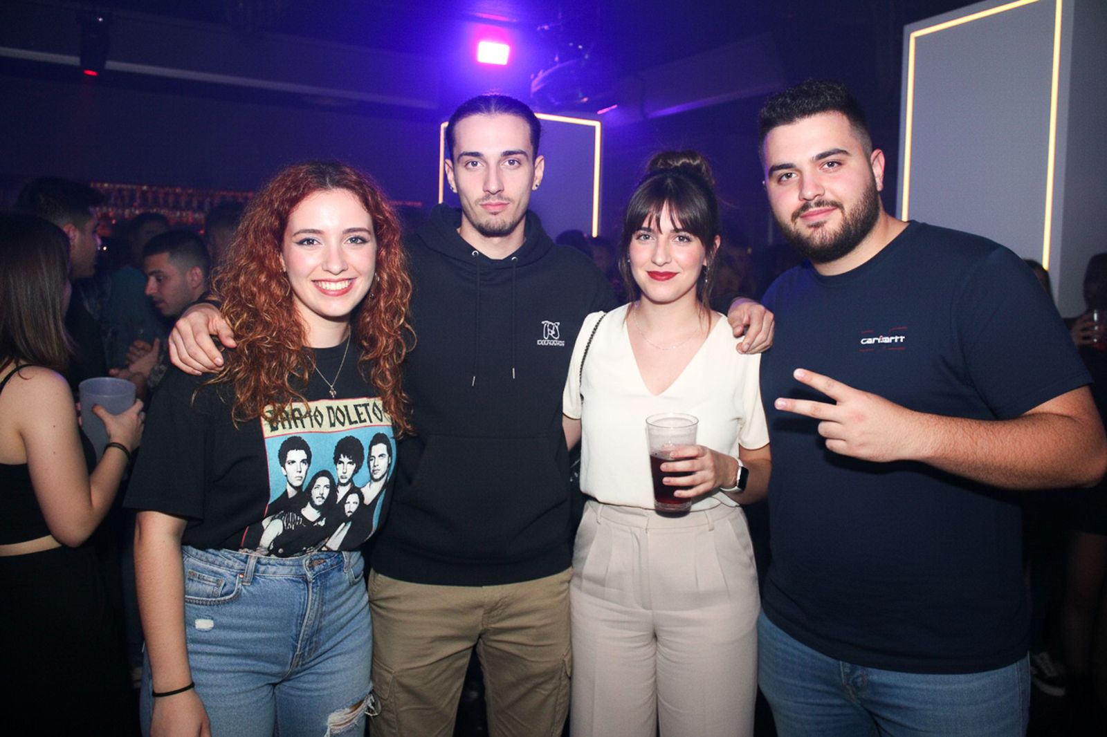 Salamanca de noche, sábado 1 de noviembre