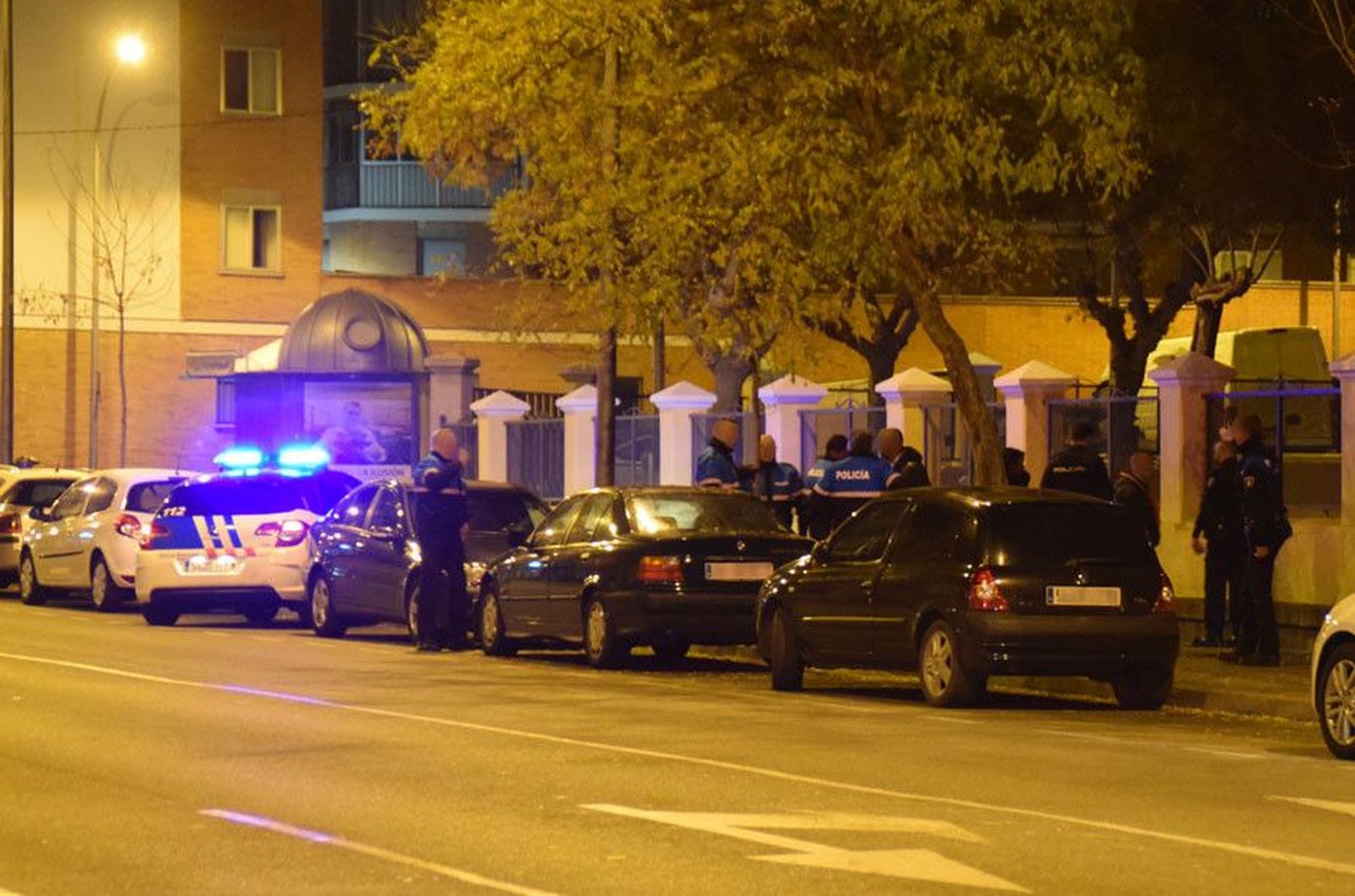 Policia angel nieto calle