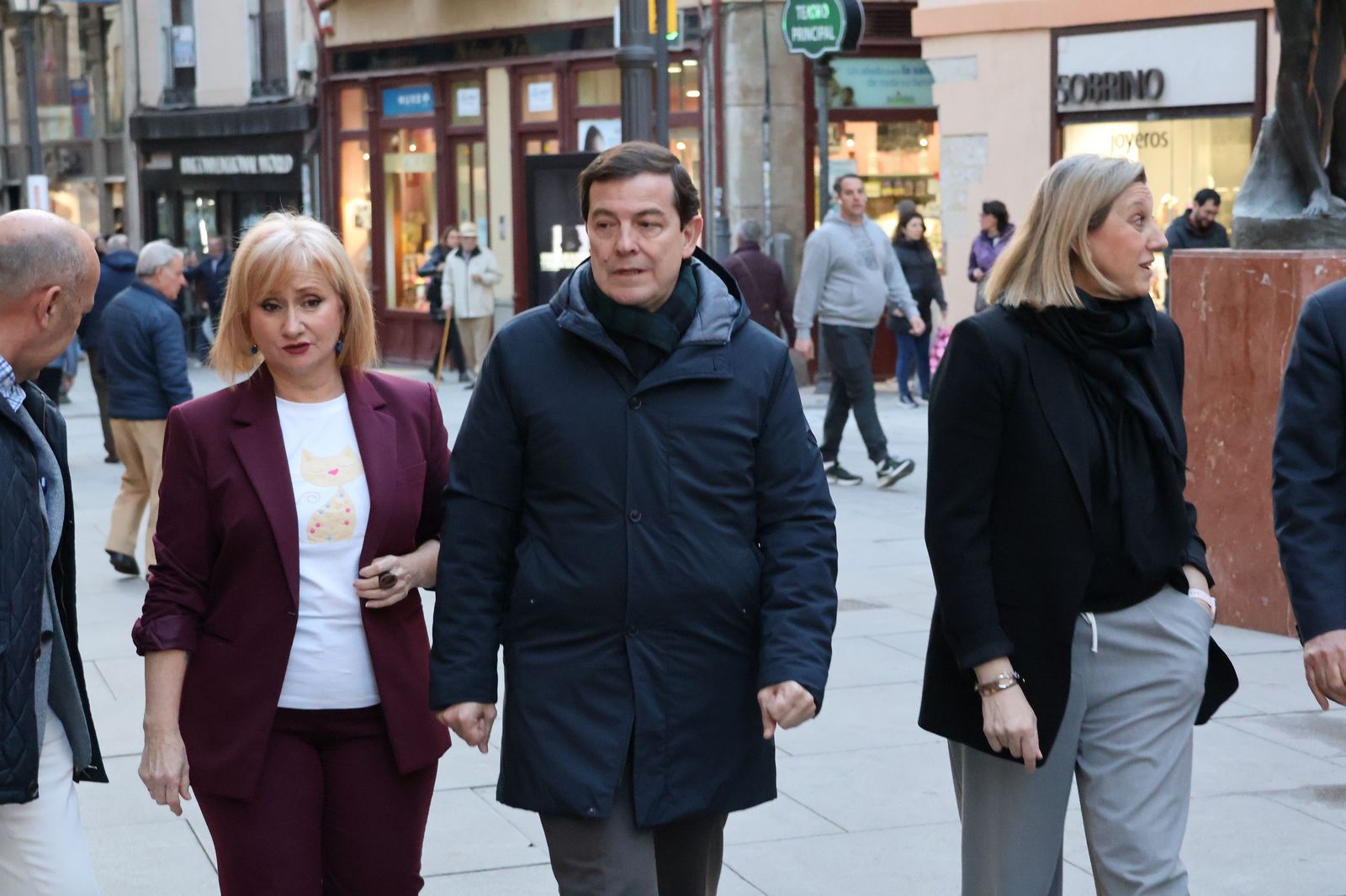 GALERÍA | La visita de Alfonso Fernández Mañueco a Zamora, en imágenes