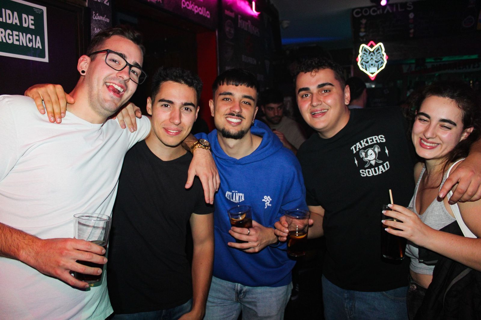 Salamanca de noche, sábado 1 de noviembre