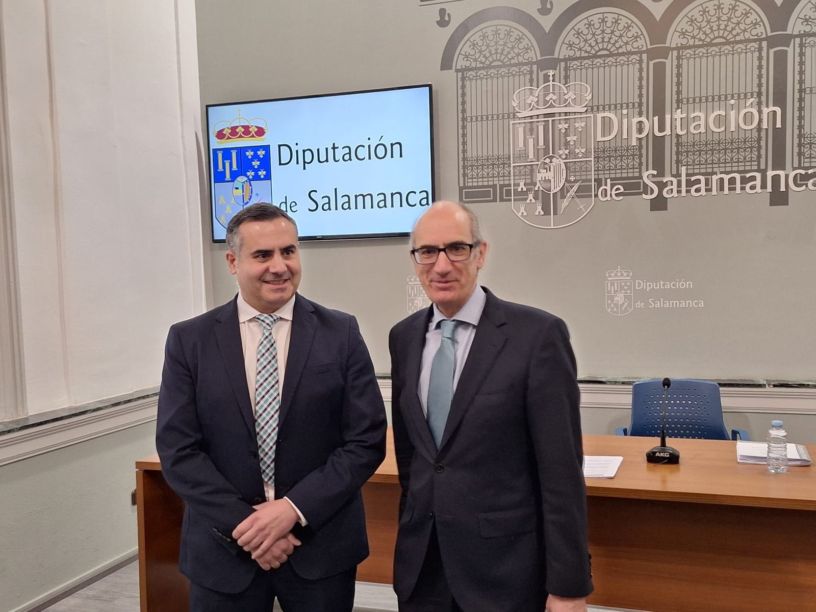 Antonio Labrador y Javier Iglesias presentan la Estrategia de Empleo