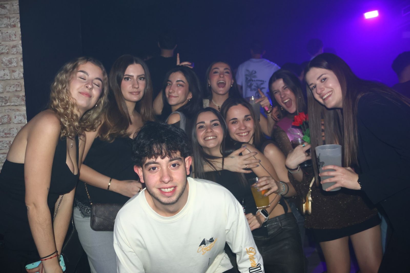 Salamanca de noche, viernes 20 de febrero