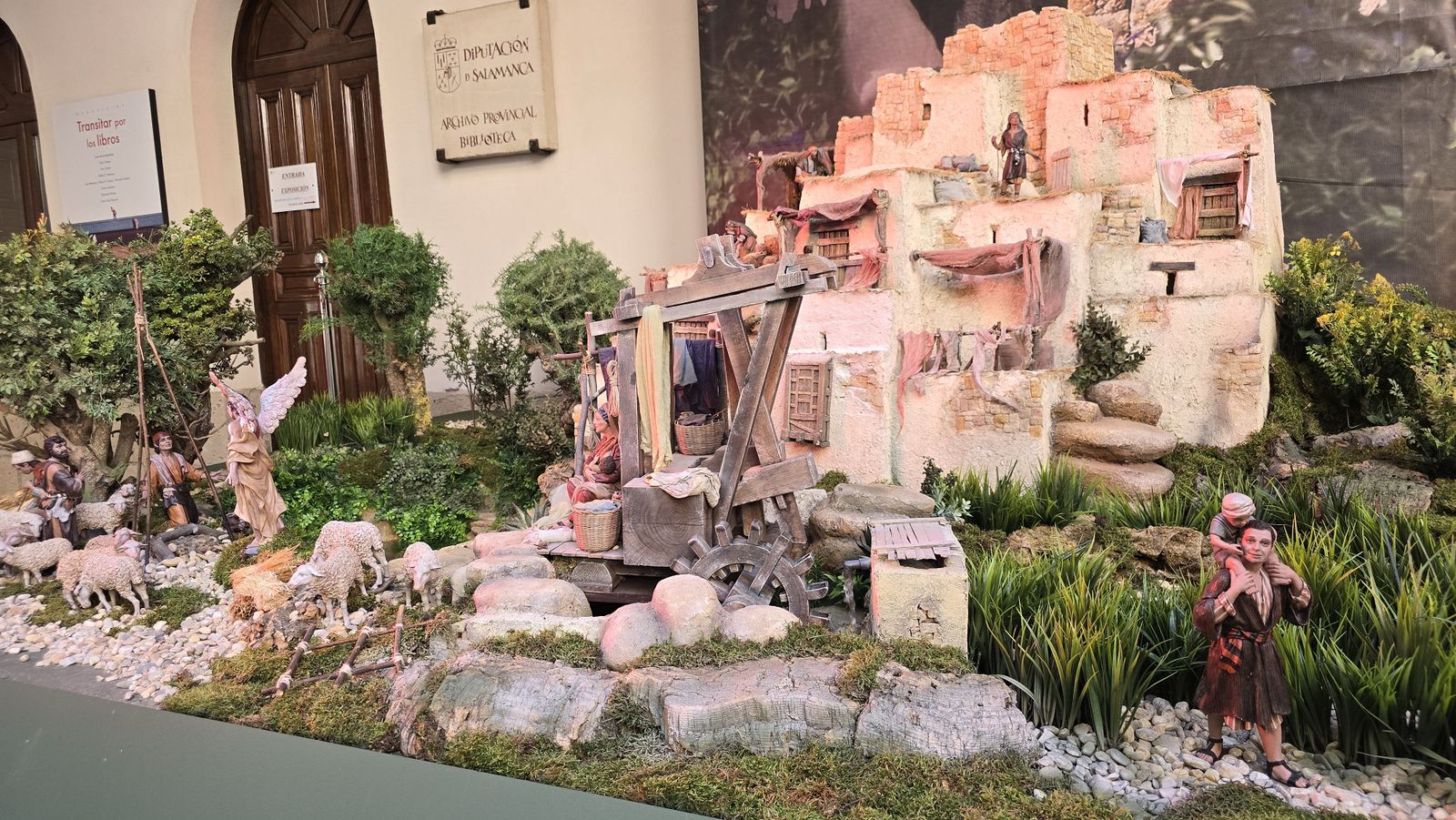 Belén en el Patio de La Salina 2024. Fotos Andrea M.