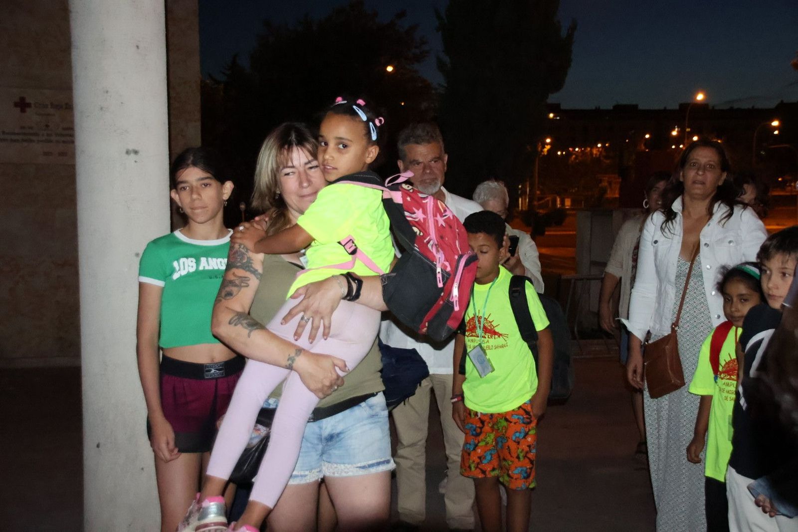 Niños saharauis del programa Vacaciones en Paz