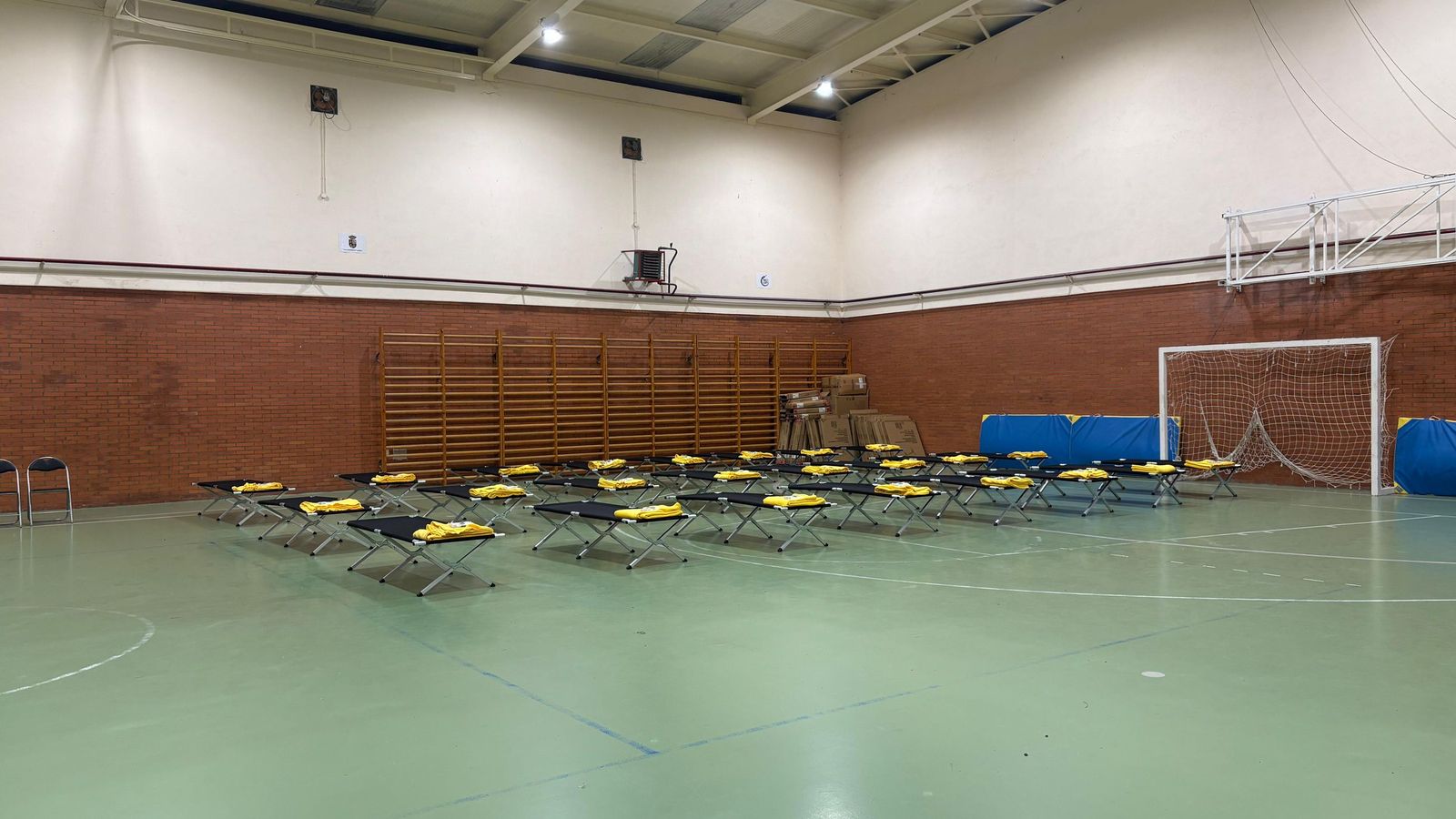 El IES Aliste preparado para acoger a los desalojados