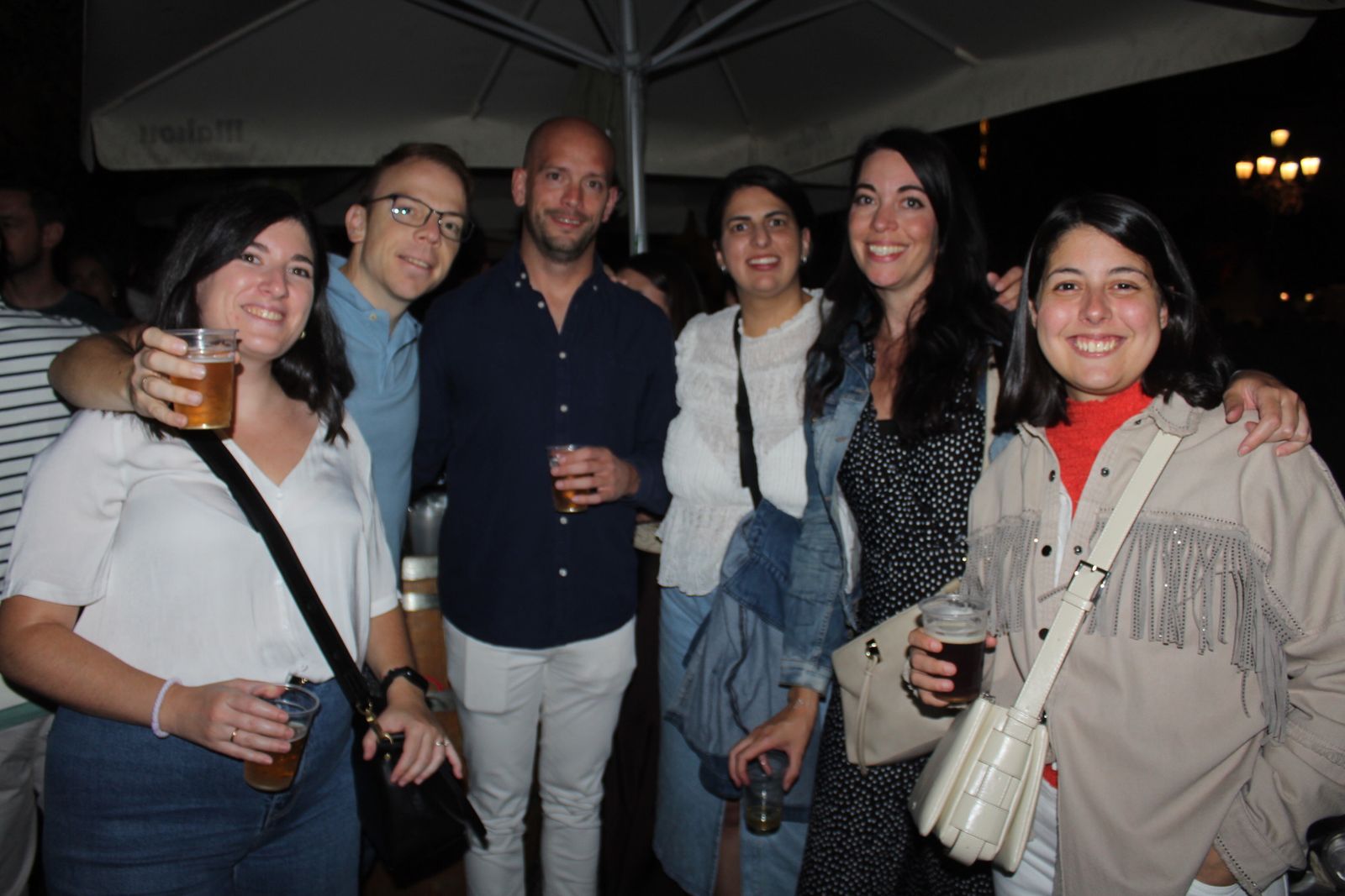 Ambiente en la Feria de Día en la tarde de este sábado