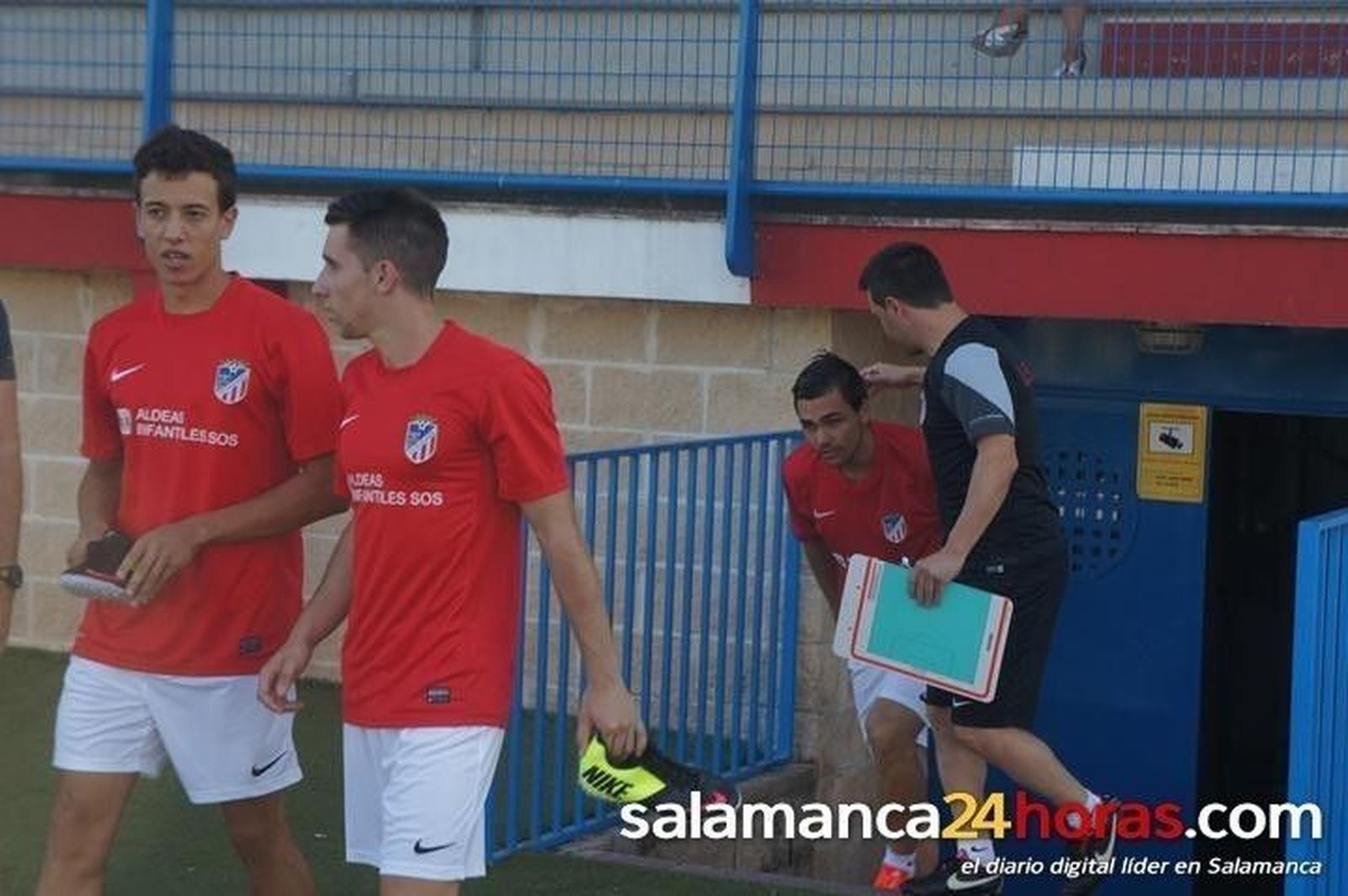 Primer entrenamiento del Santa Marta