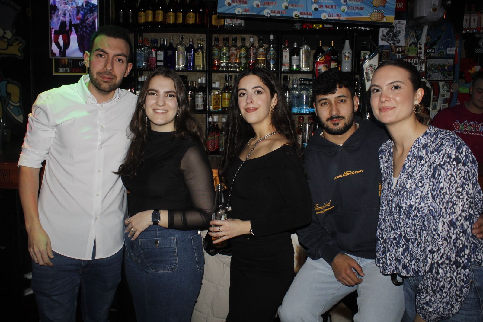 Salamanca de noche, sabado 14 de marzo