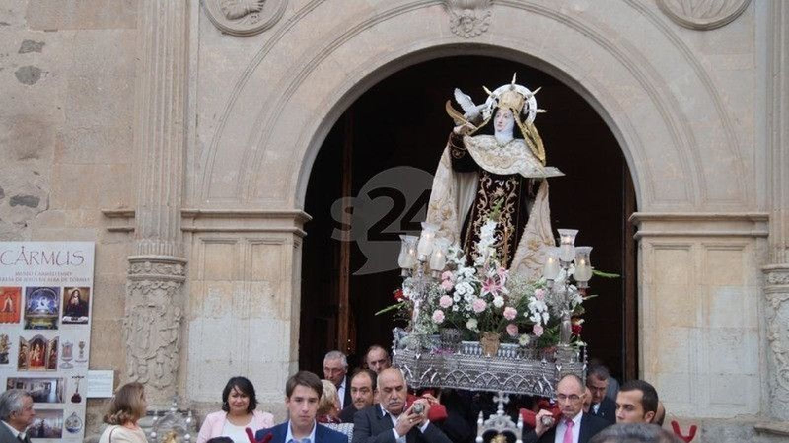 Fiestas Alba de Tormes 2016: procesión magna