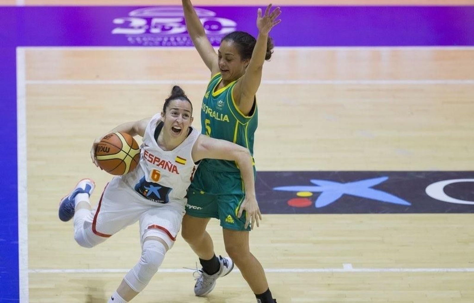 La selección española de baloncesto femenino se impone a Australia