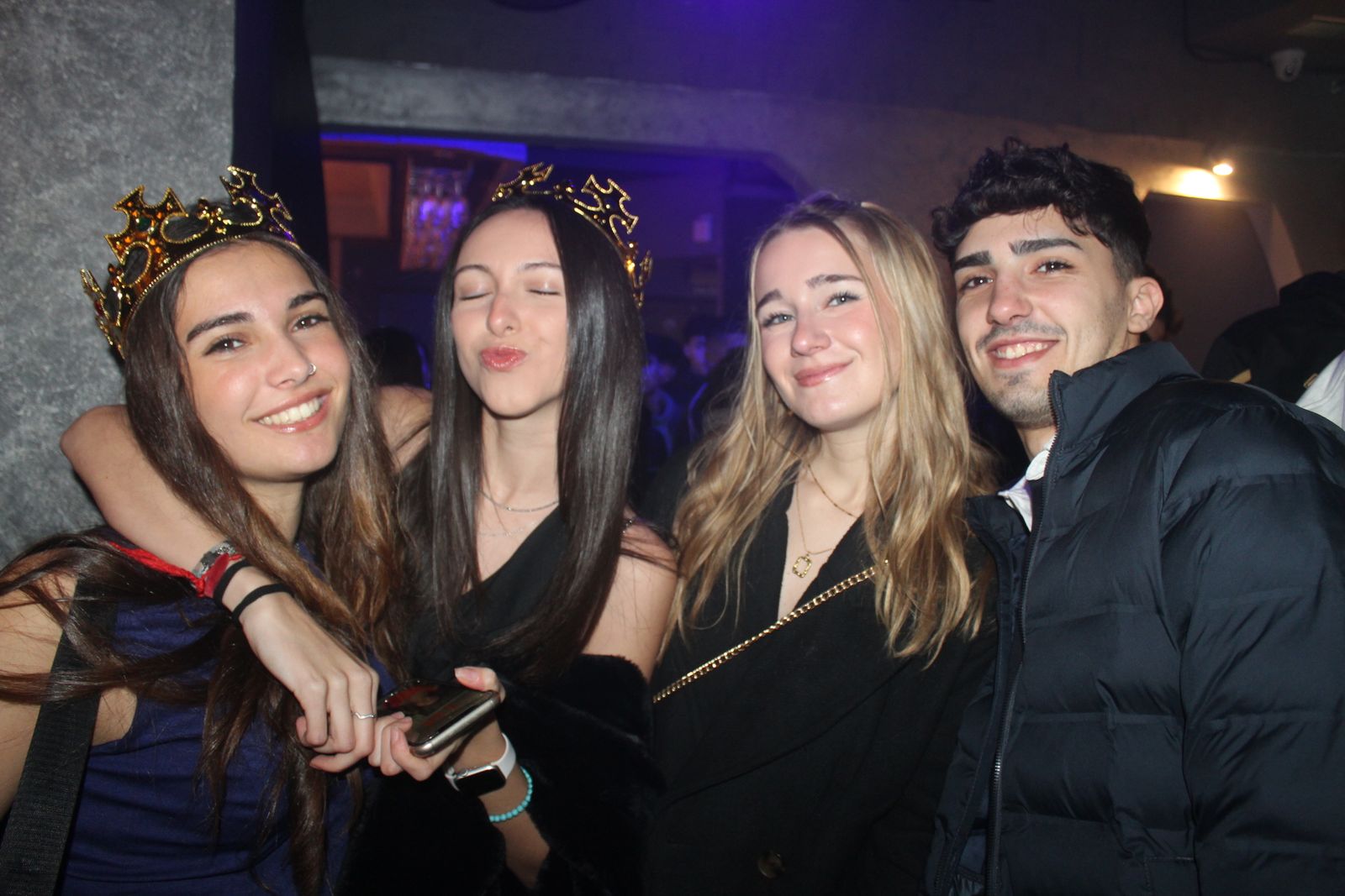 Salamanca de noche, sabado 20 de diciembre