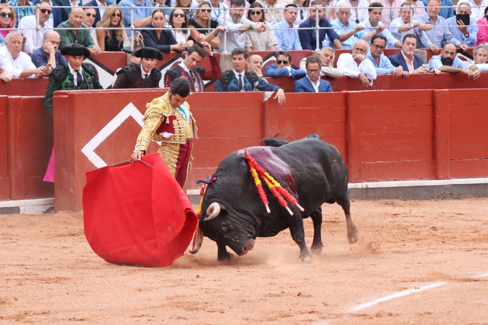 Ismael Martín, Marco Pérez y el aclamado regreso de Morante de la Puebla: su paso por La Glorieta en imágenes