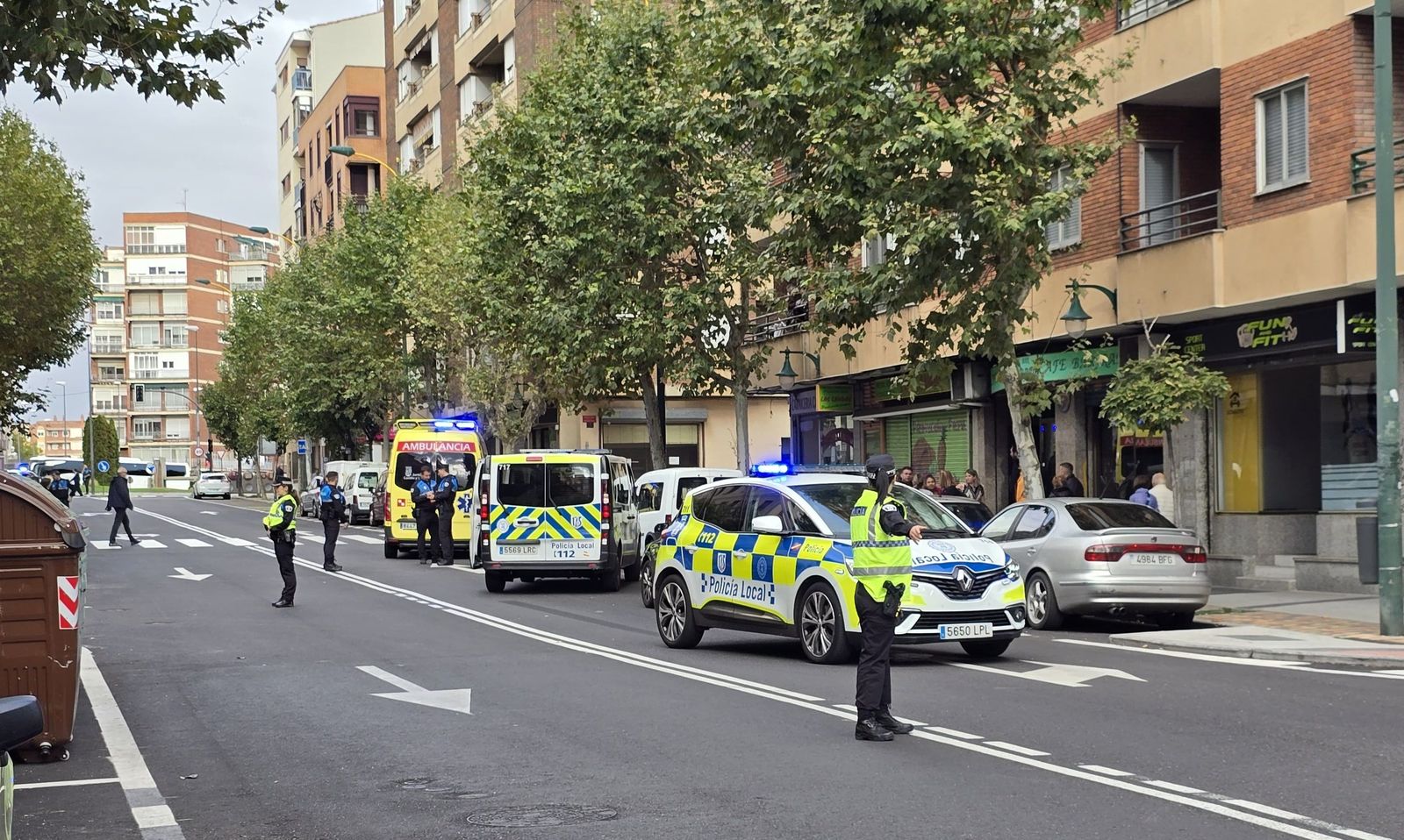 Atropello en el paseo del Rollo