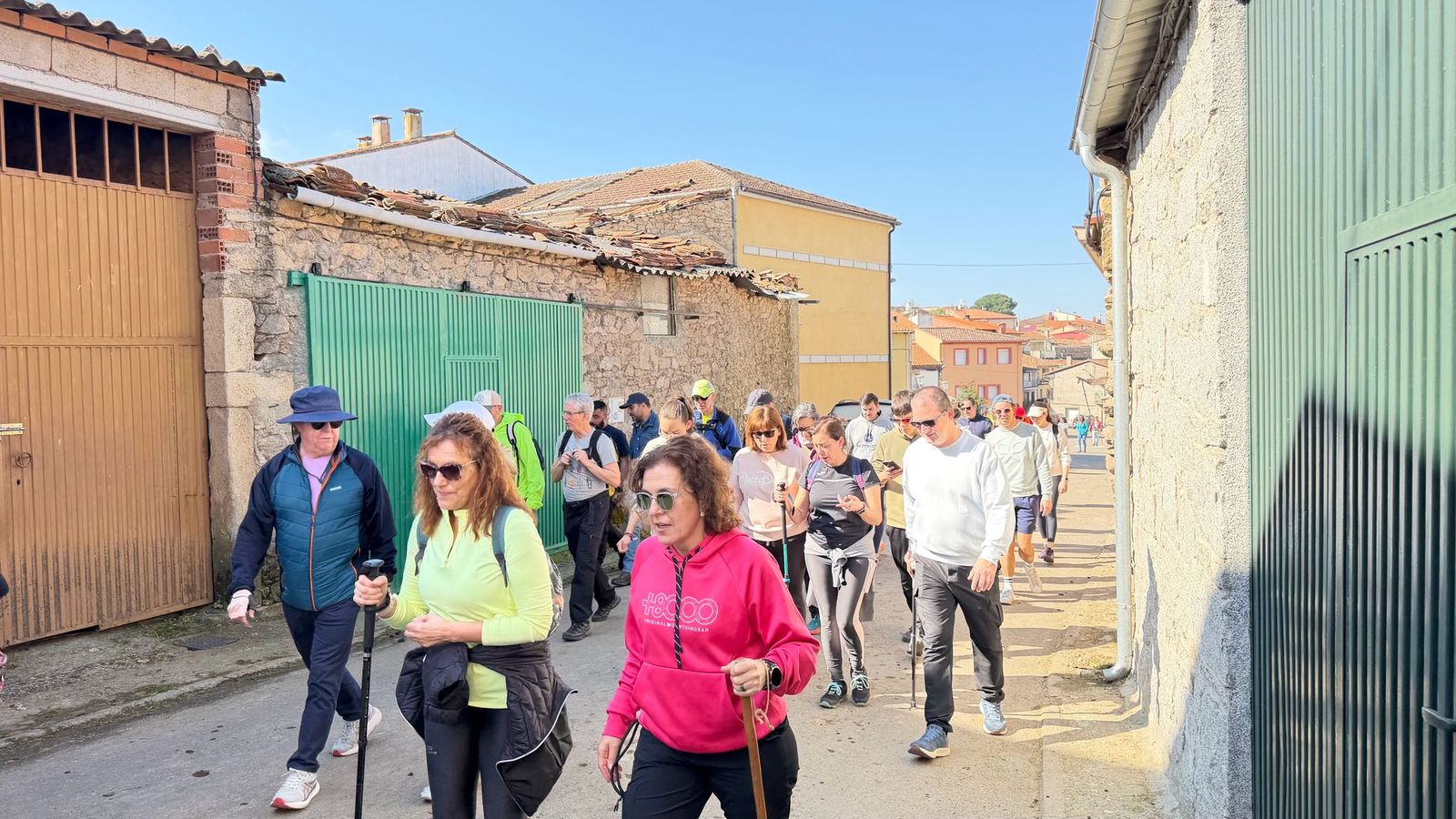 Marcha senderiesta mieza