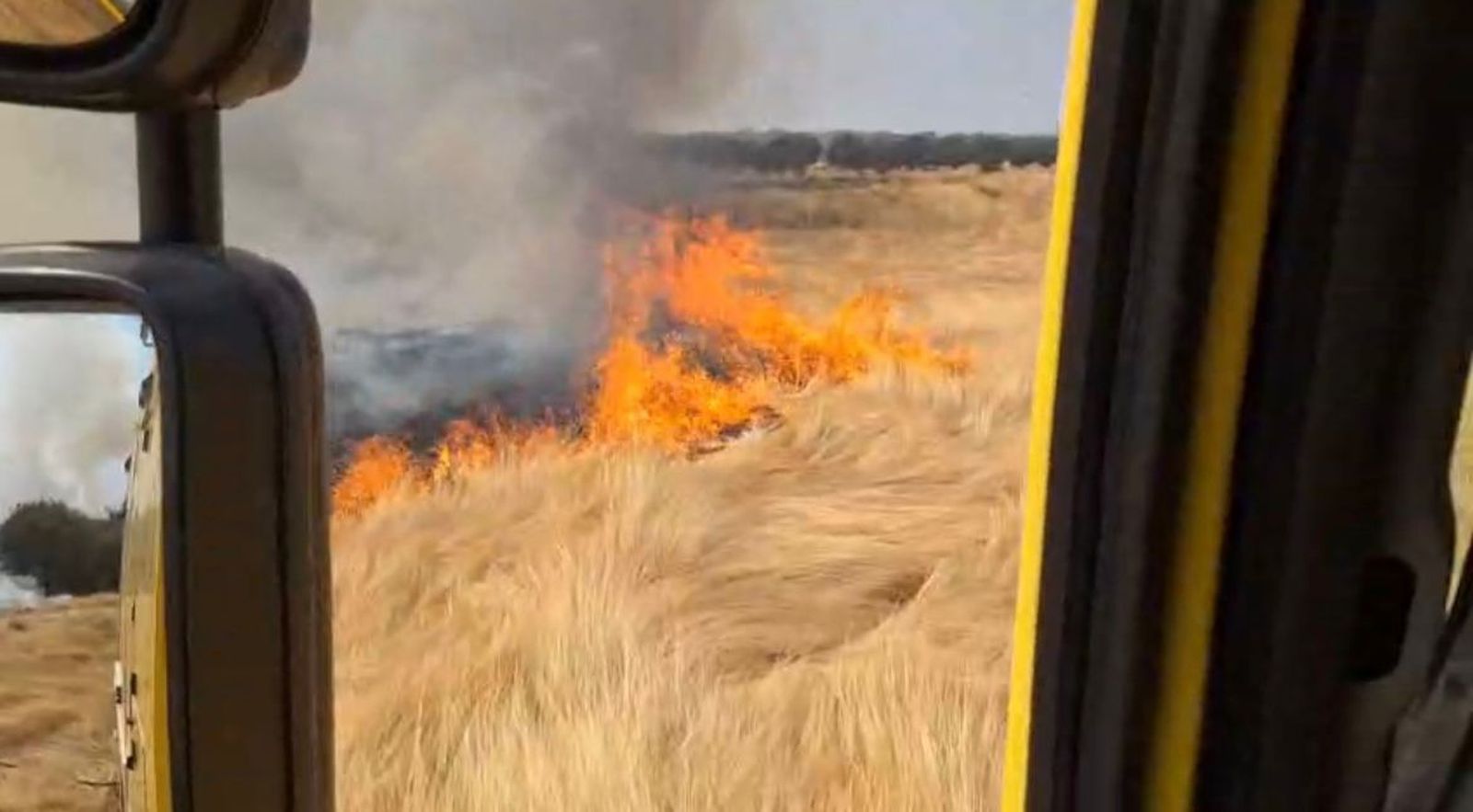 Incendio de nivel 1 en Moronta