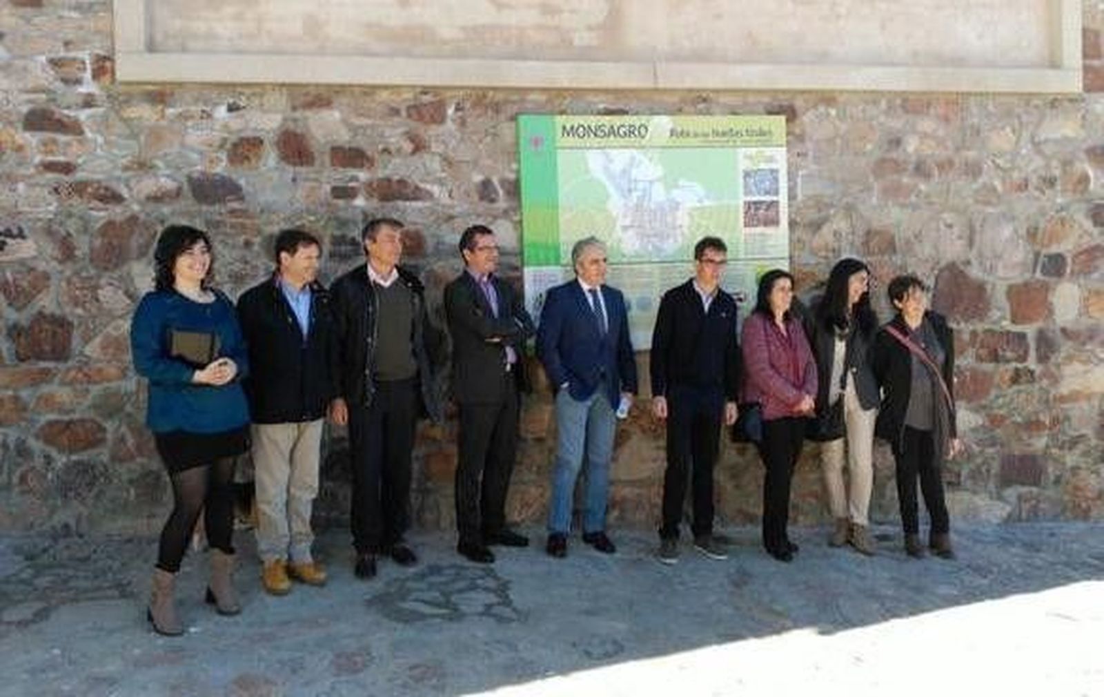 Inaugurada la Ruta de las huellas fósiles