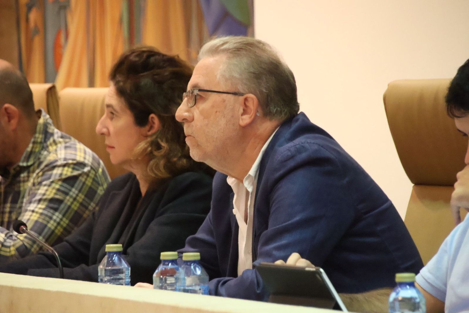 Fidel Francés, Elvira Sánchez y José María Collados