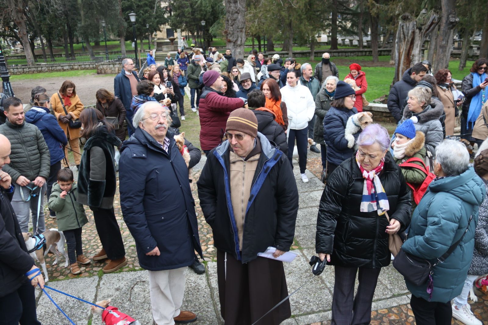 Bendición de los animales por San Antón en el Campo de San Francisco