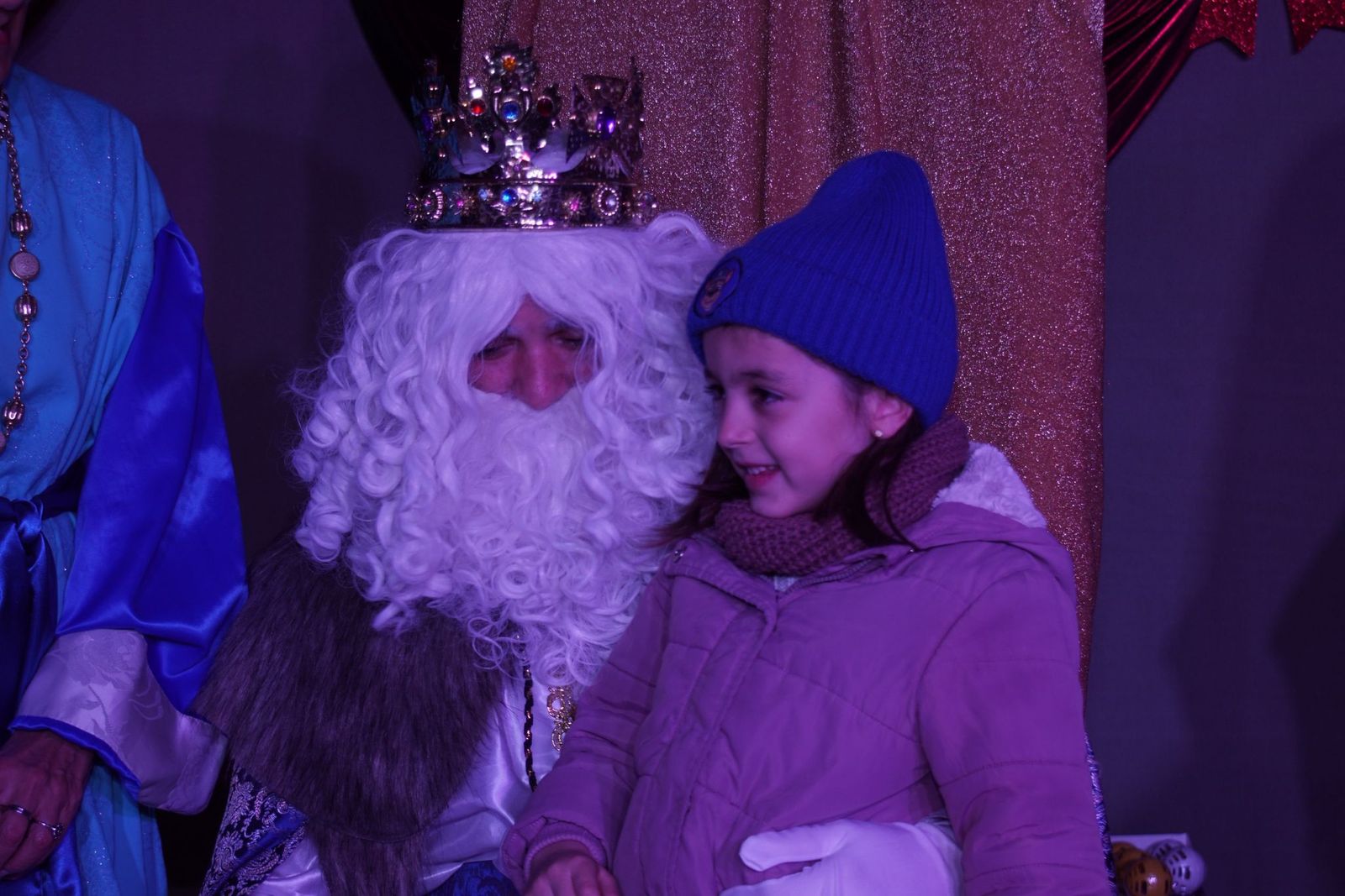 Los Reyes Magos reciben las cartas de los niños de El Encinar