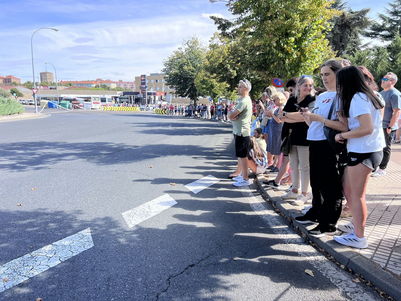 Vuelta ciclista a su paso por Salamanca